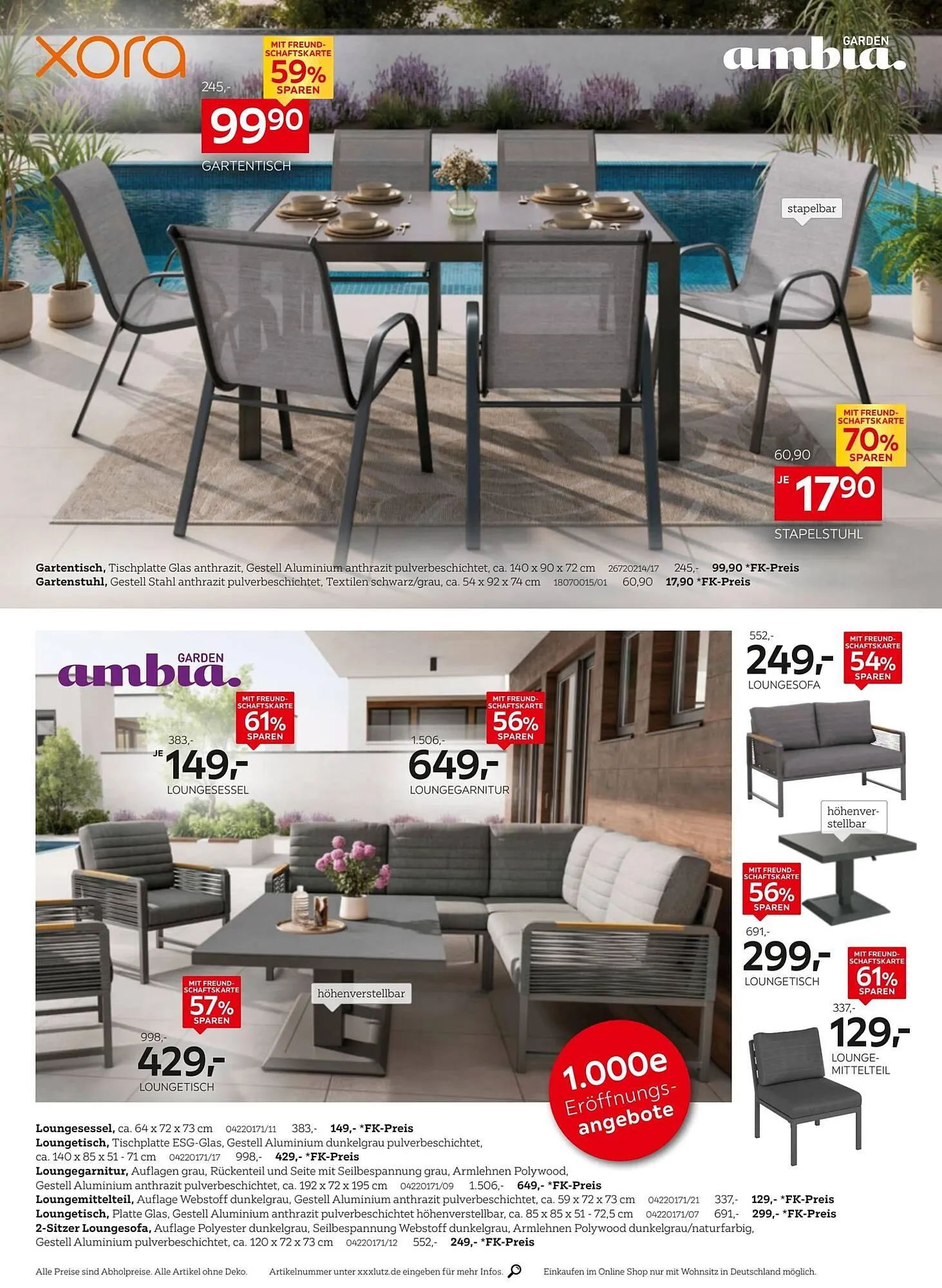 XXXLutz Prospekt von 6. April bis 13. April 2026 - Prospekt seite 14