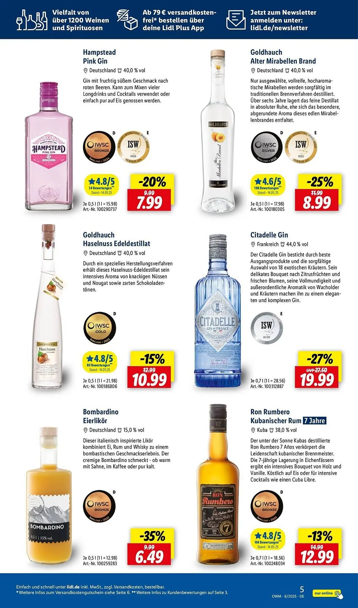 Lidl Prospekt von 1. Juni bis 30. Juni 2025 - Prospekt seite 5