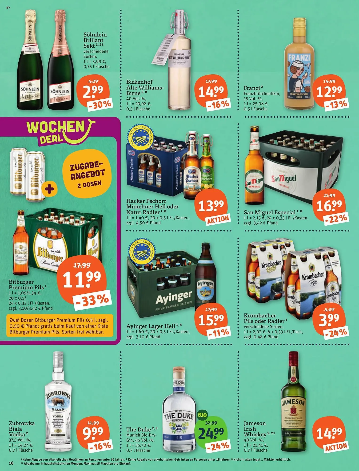 Tegut Prospekt von 13. März bis 14. März 2026 - Prospekt seite 18