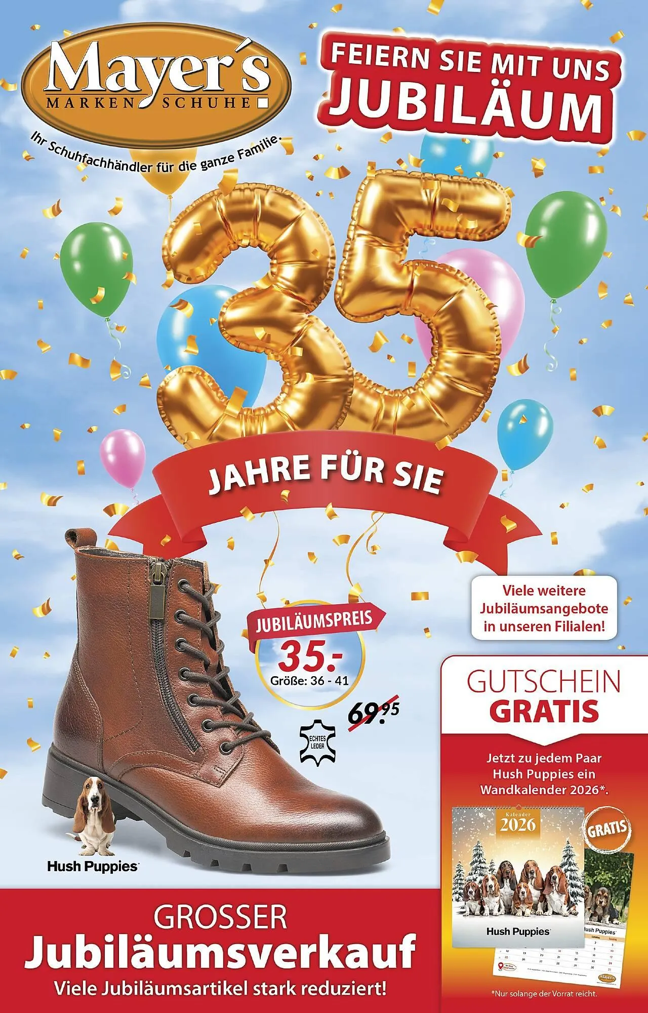 Mayers Markenschuhe Prospekt - 1