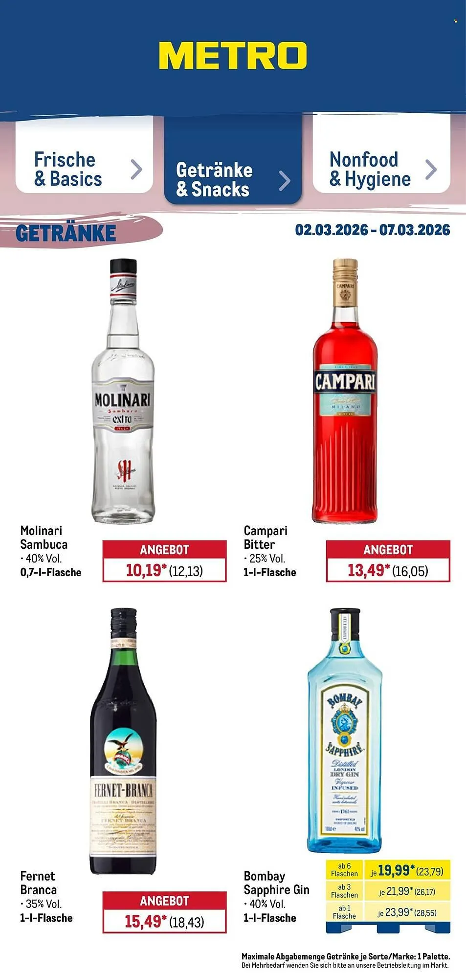 METRO Prospekt von 2. März bis 7. März 2026 - Prospekt seite 34