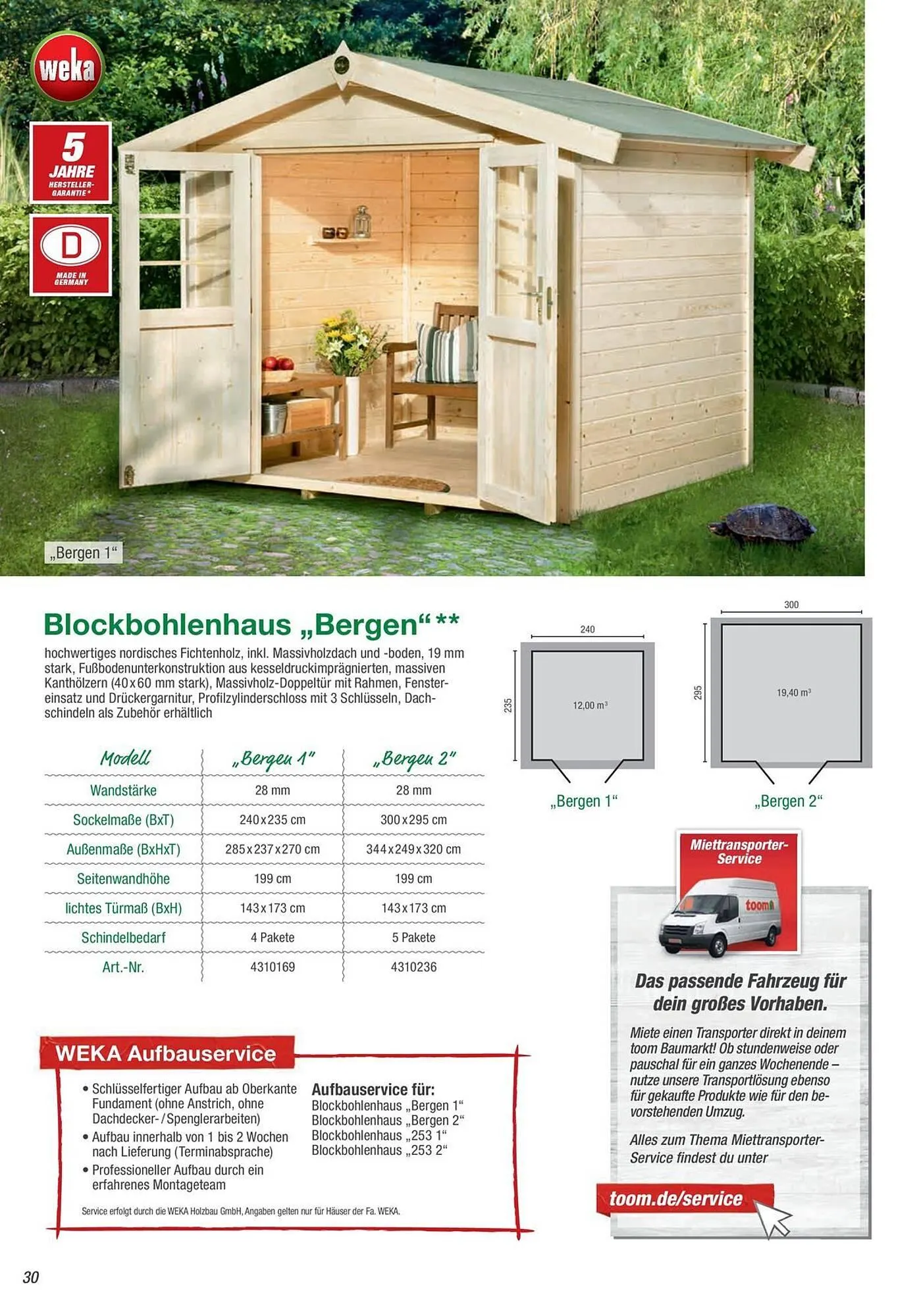 toom Baumarkt Prospekt von 27. Februar bis 31. Dezember 2025 - Prospekt seite 30