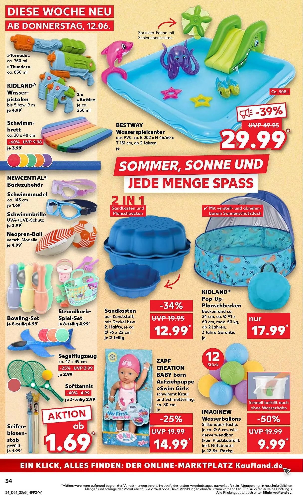 Kaufland Prospekt von 12. Juni bis 18. Juni 2025 - Prospekt seite 34