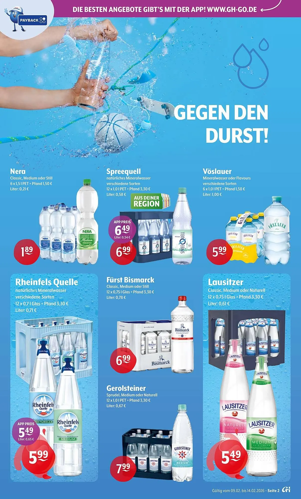 Trink und Spare Prospekt von 9. Februar bis 14. Februar 2026 - Prospekt seite 2