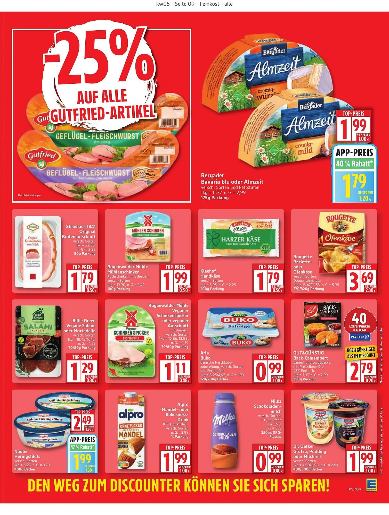 Edeka Prospekt von 26. Januar bis 31. Januar 2026 - Prospekt seite 9