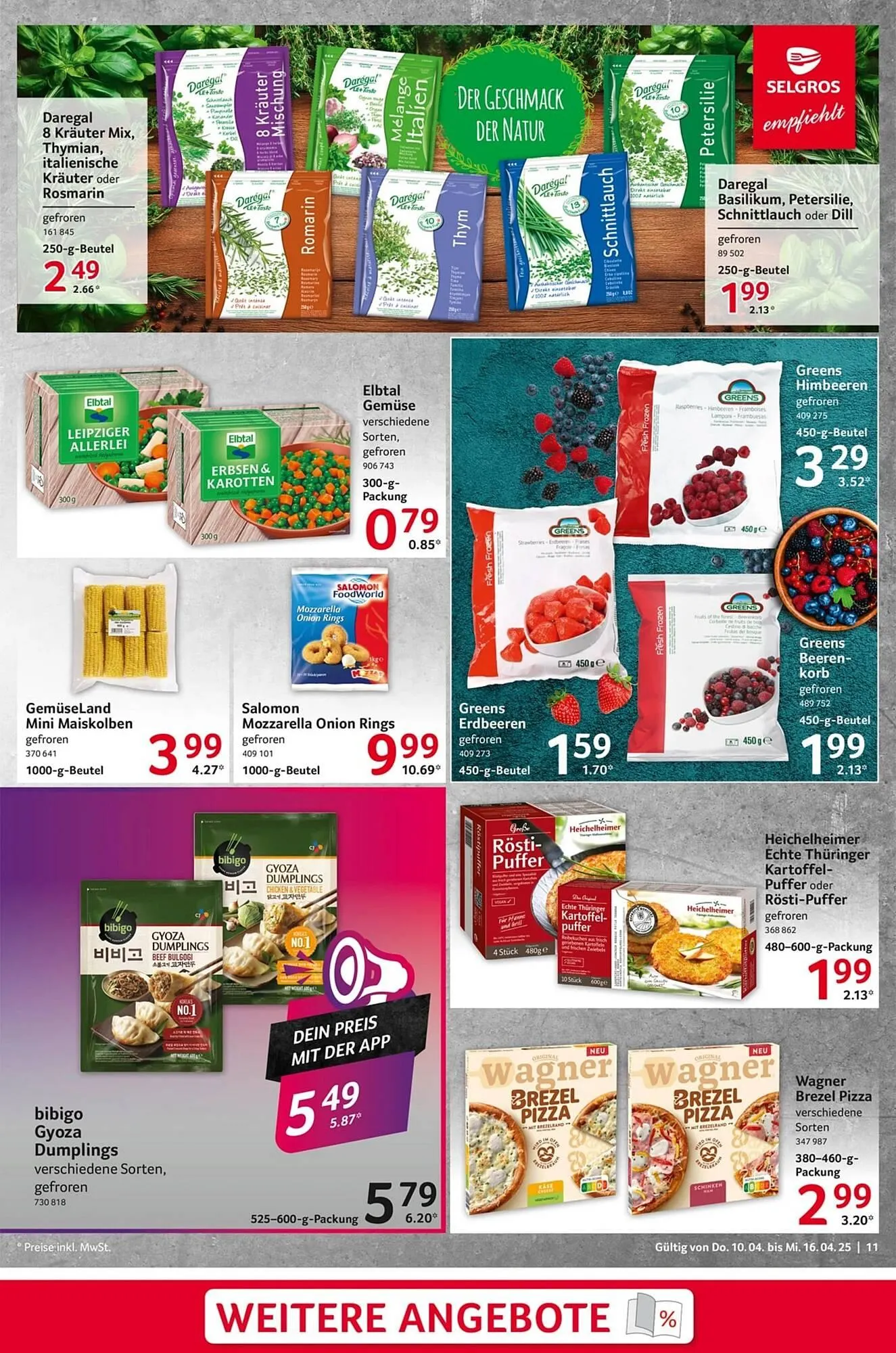 Selgros Prospekt von 10. April bis 17. April 2025 - Prospekt seite 11
