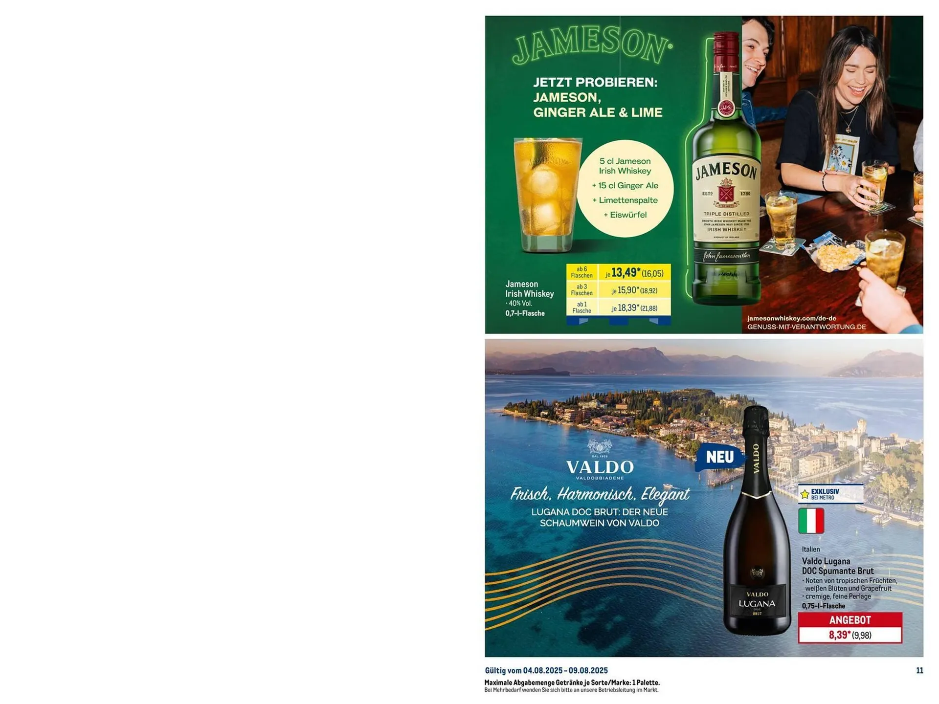 METRO Prospekt von 4. August bis 9. August 2025 - Prospekt seite 11