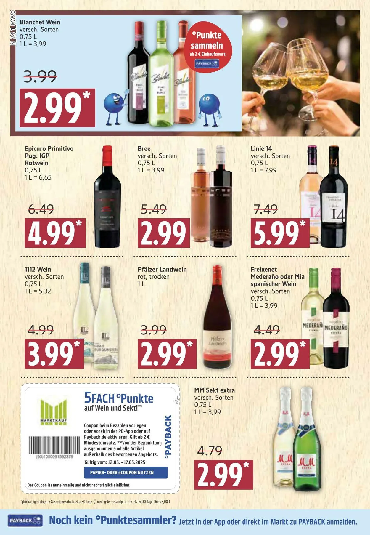 Marktkauf Aktueller Prospekt von 12. Mai bis 17. Mai 2025 - Prospekt seite 24