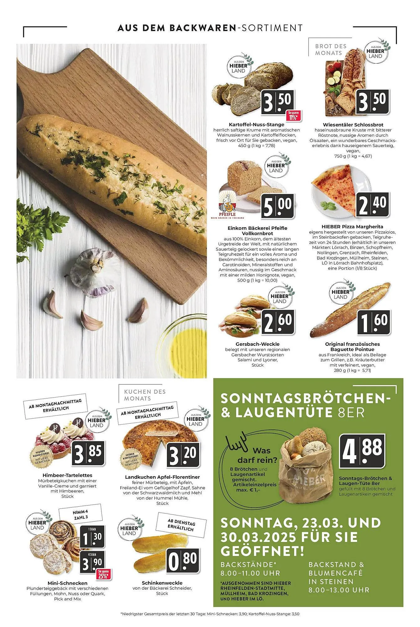 Hieber's Frische Center Prospekt von 23. März bis 29. März 2025 - Prospekt seite 6