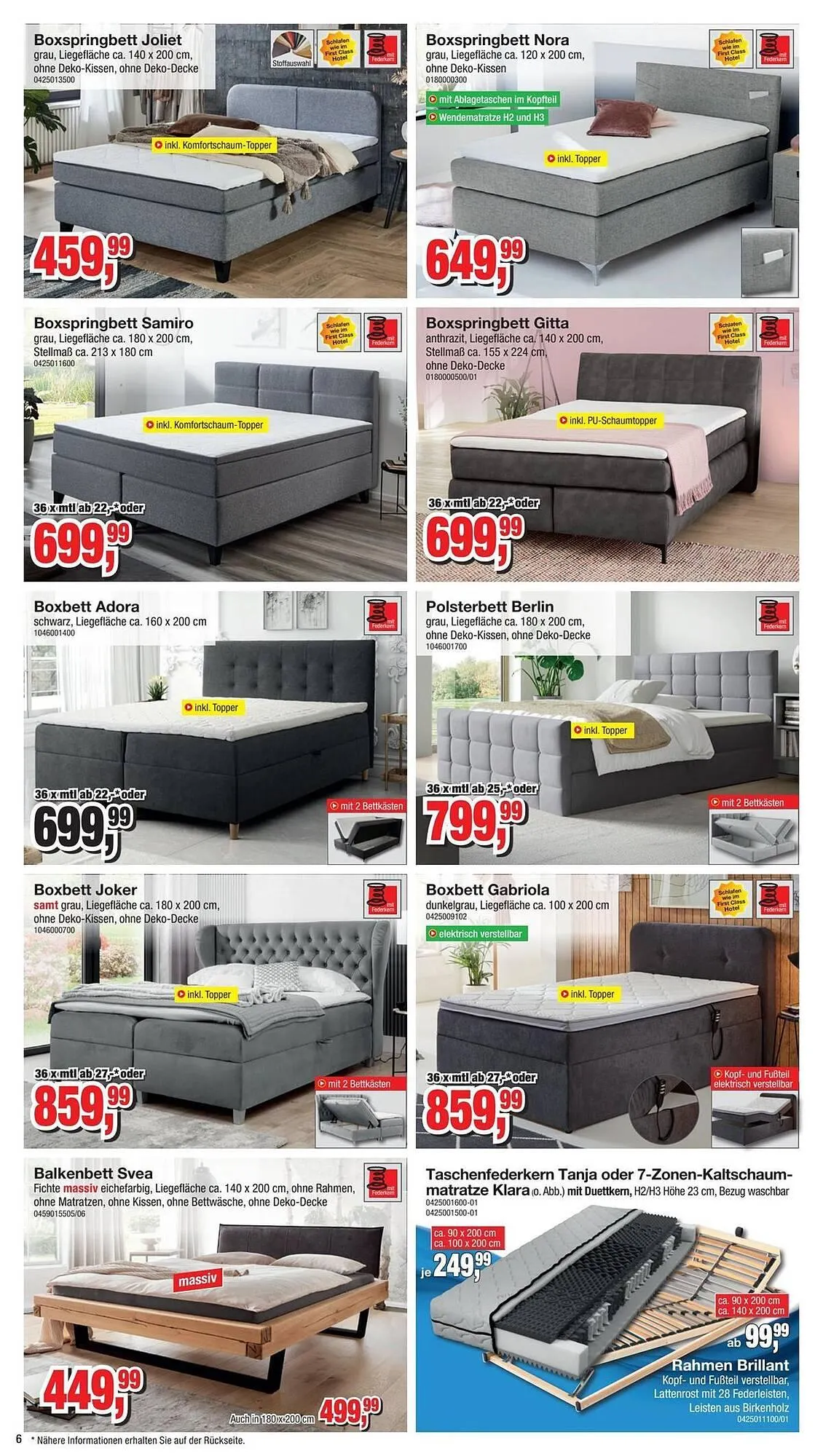 Möbelfundgrube Prospekt von 24. April bis 27. April 2025 - Prospekt seite 7