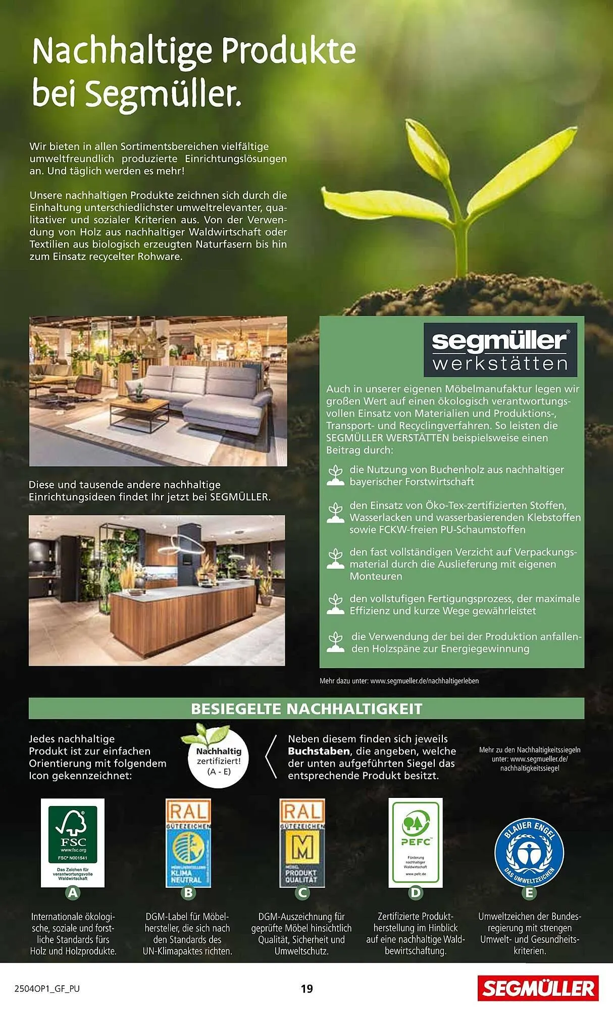 Segmüller Prospekt von 1. April bis 28. Juni 2025 - Prospekt seite 19