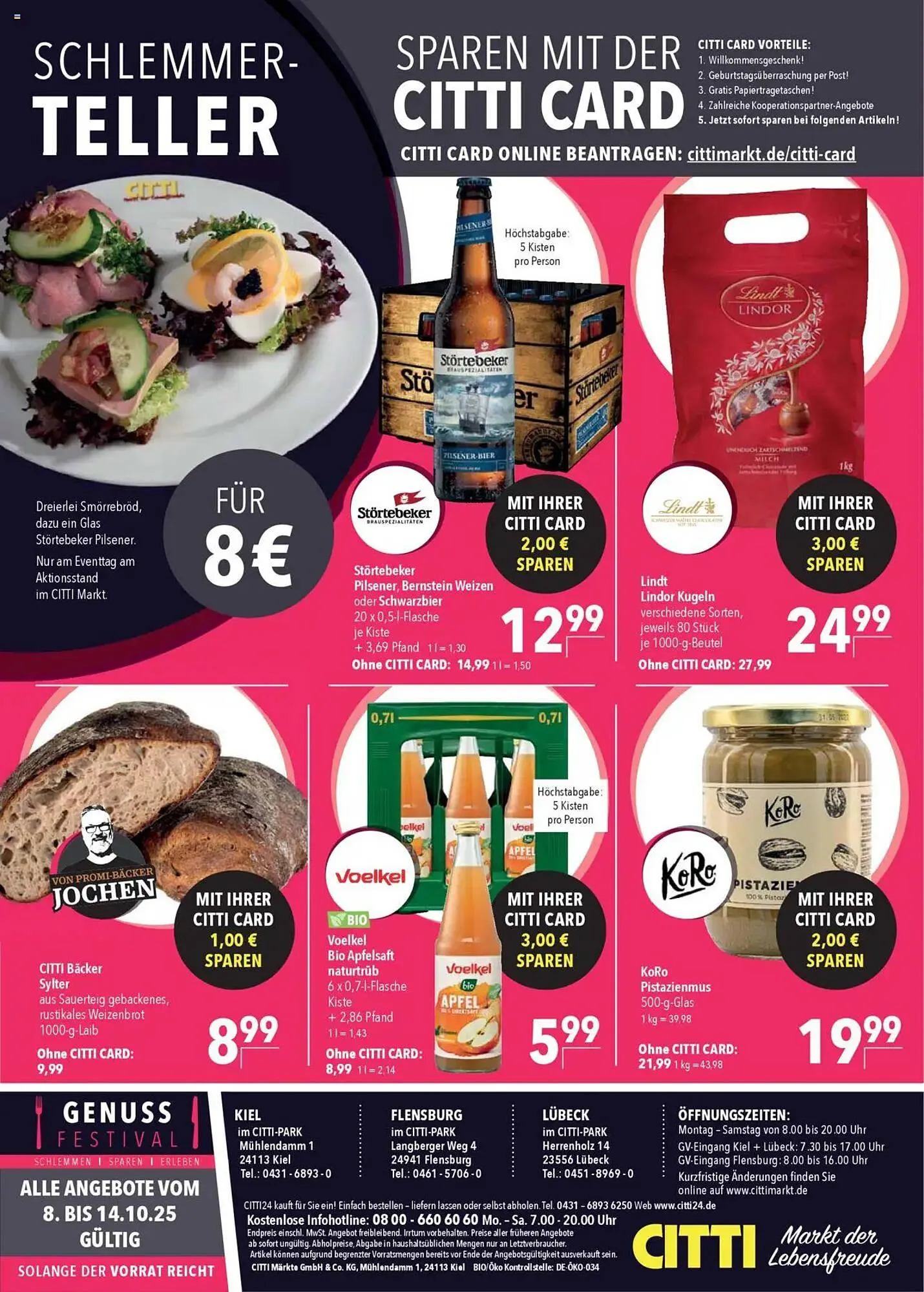 CITTI Markt Prospekt von 8. Oktober bis 14. Oktober 2025 - Prospekt seite 20