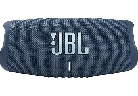 JBL Charge 5 Bluetooth Lautsprecher, Blau, Wasserfest