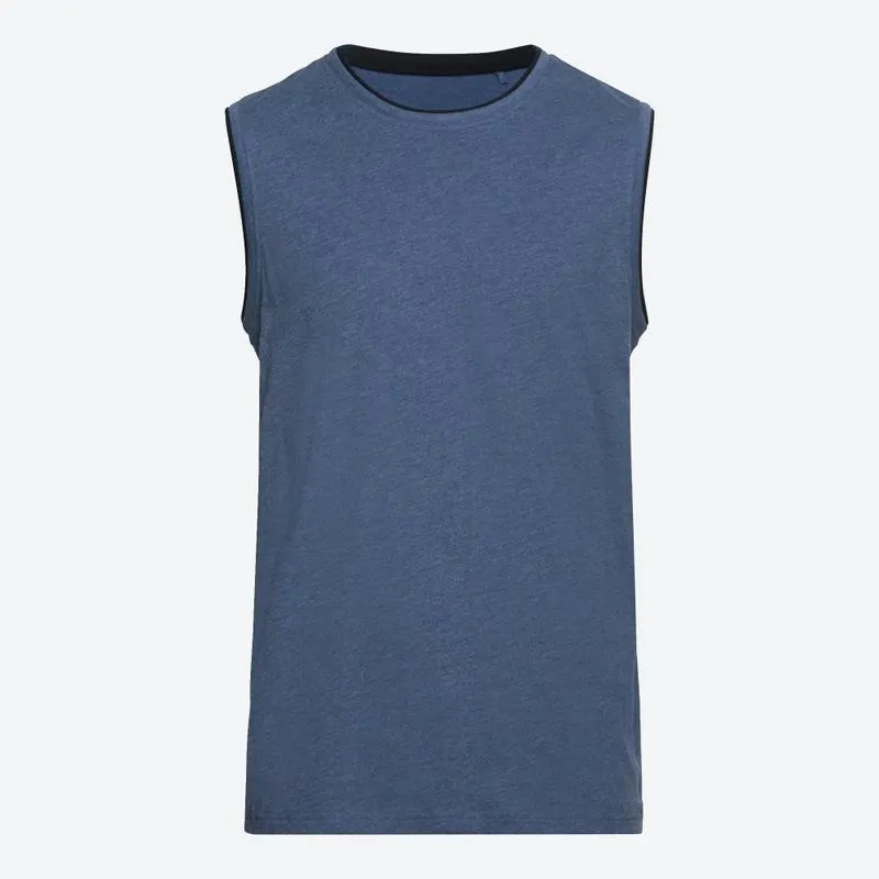 Herren-Muskelshirt mit Rundhalsausschnitt