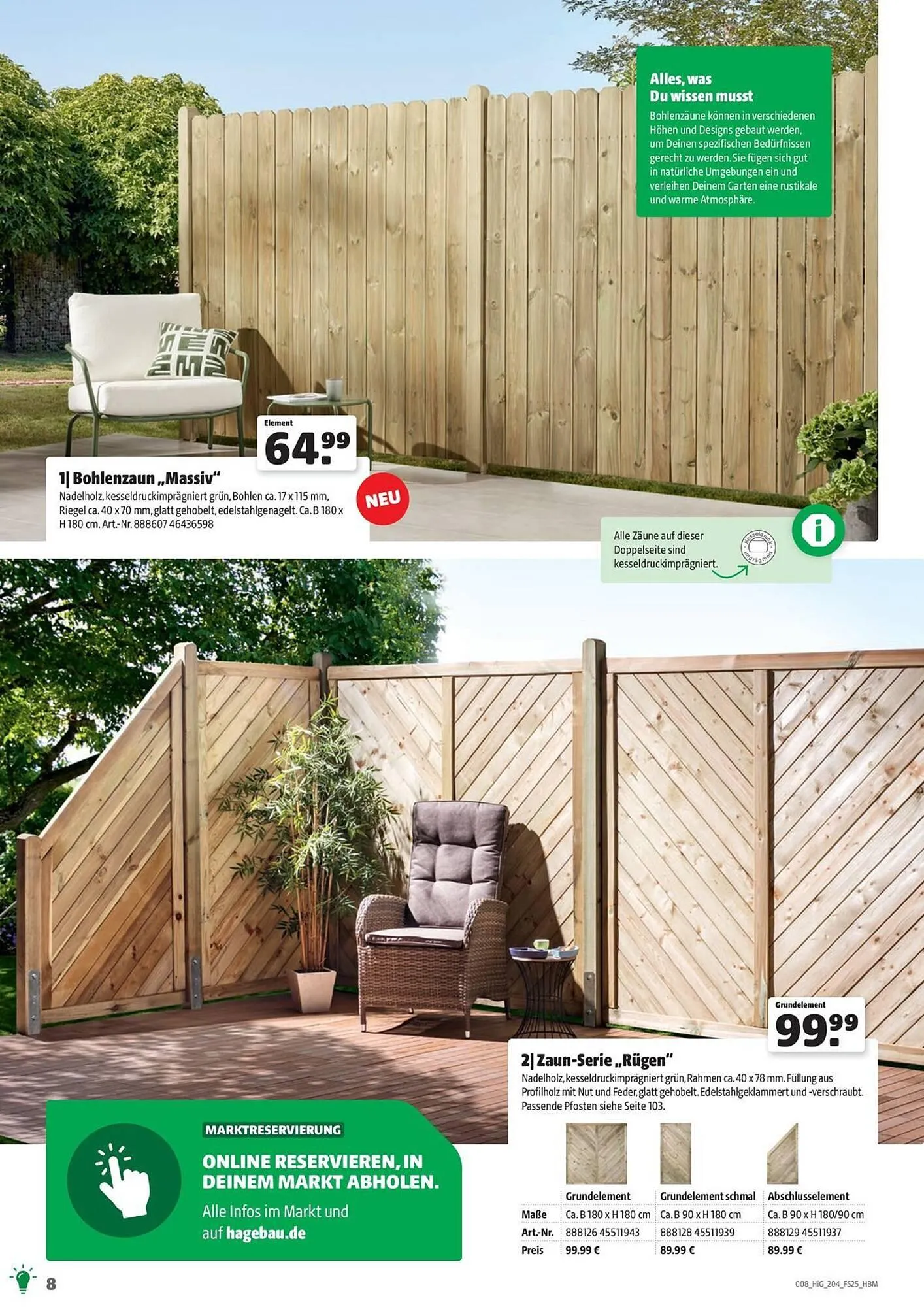 Hagebau Prospekt von 19. September bis 31. Dezember 2025 - Prospekt seite 8