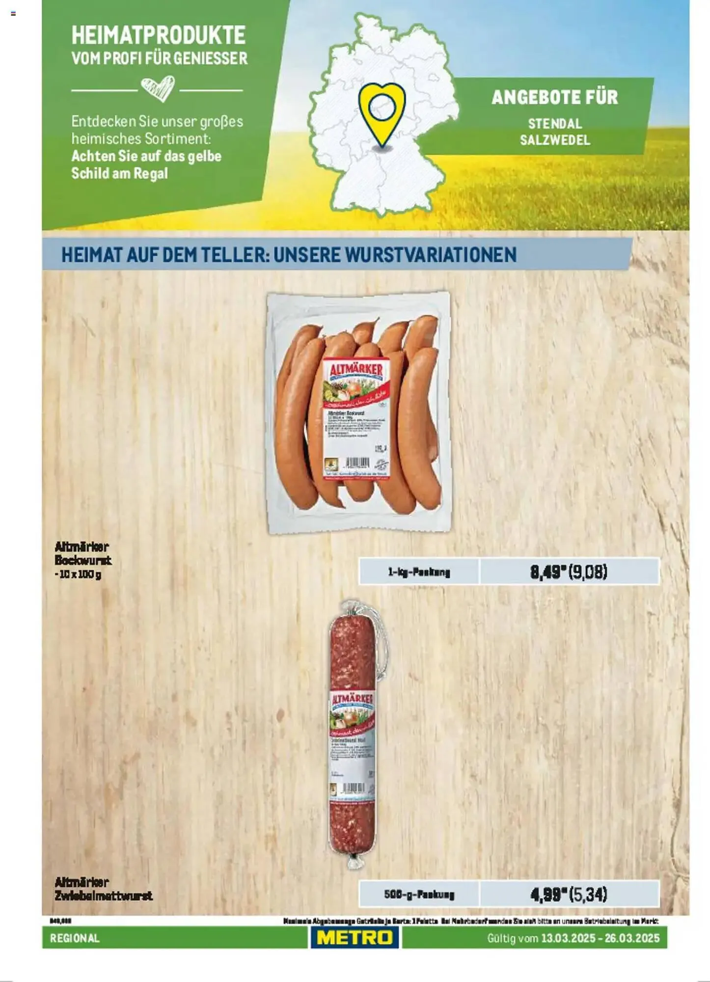 METRO Prospekt von 13. März bis 26. März 2025 - Prospekt seite 78