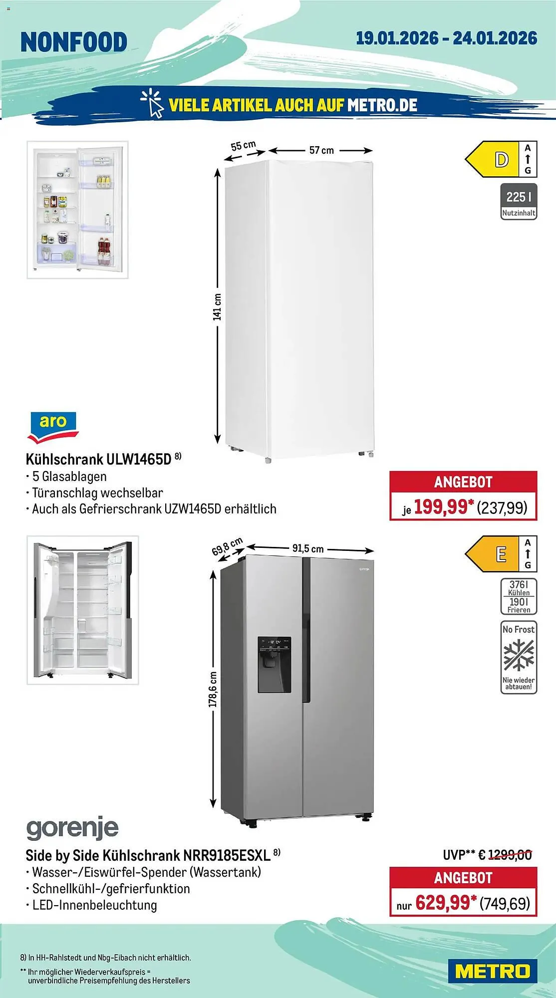 METRO Prospekt von 19. Januar bis 24. Januar 2026 - Prospekt seite 19