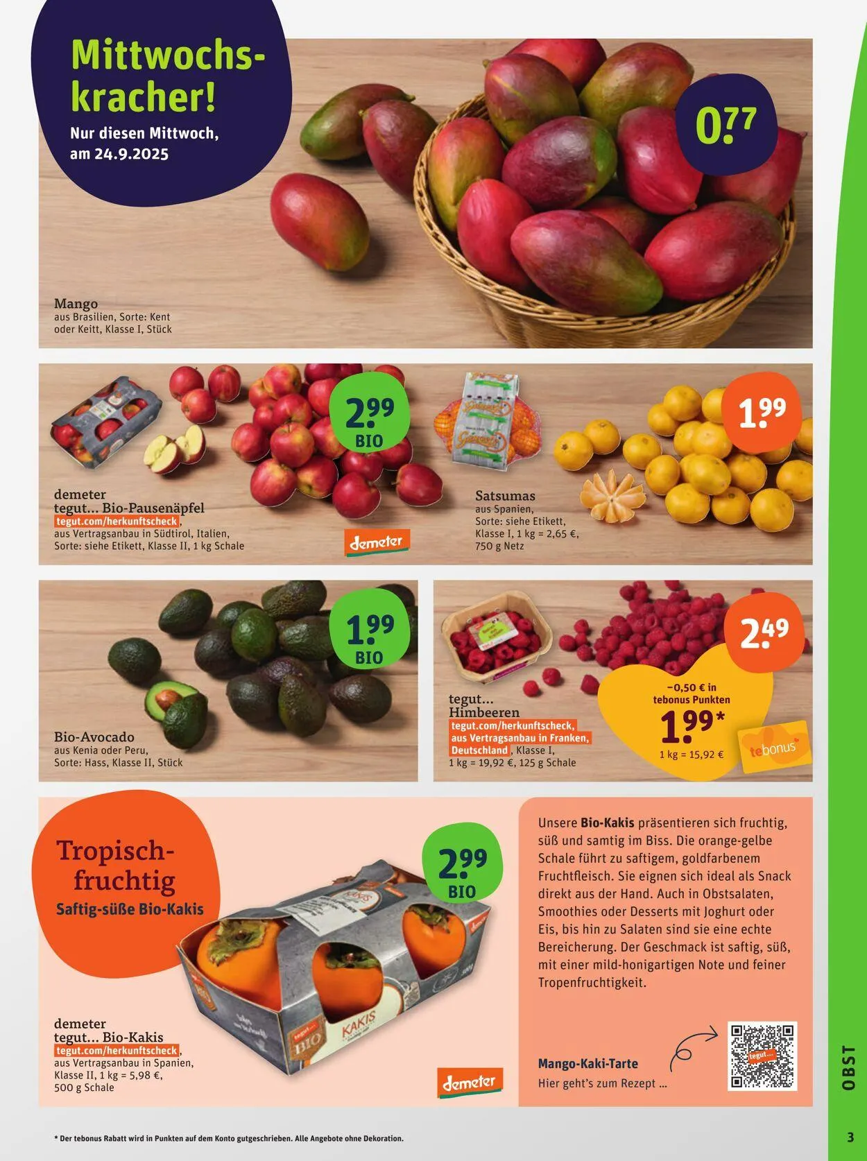 Tegut Aktueller Prospekt von 8. September bis 14. September 2025 - Prospekt seite 5
