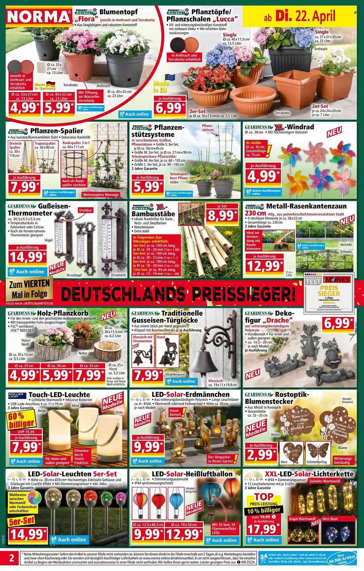 Norma Prospekt von 22. April bis 27. April 2025 - Prospekt seite 2