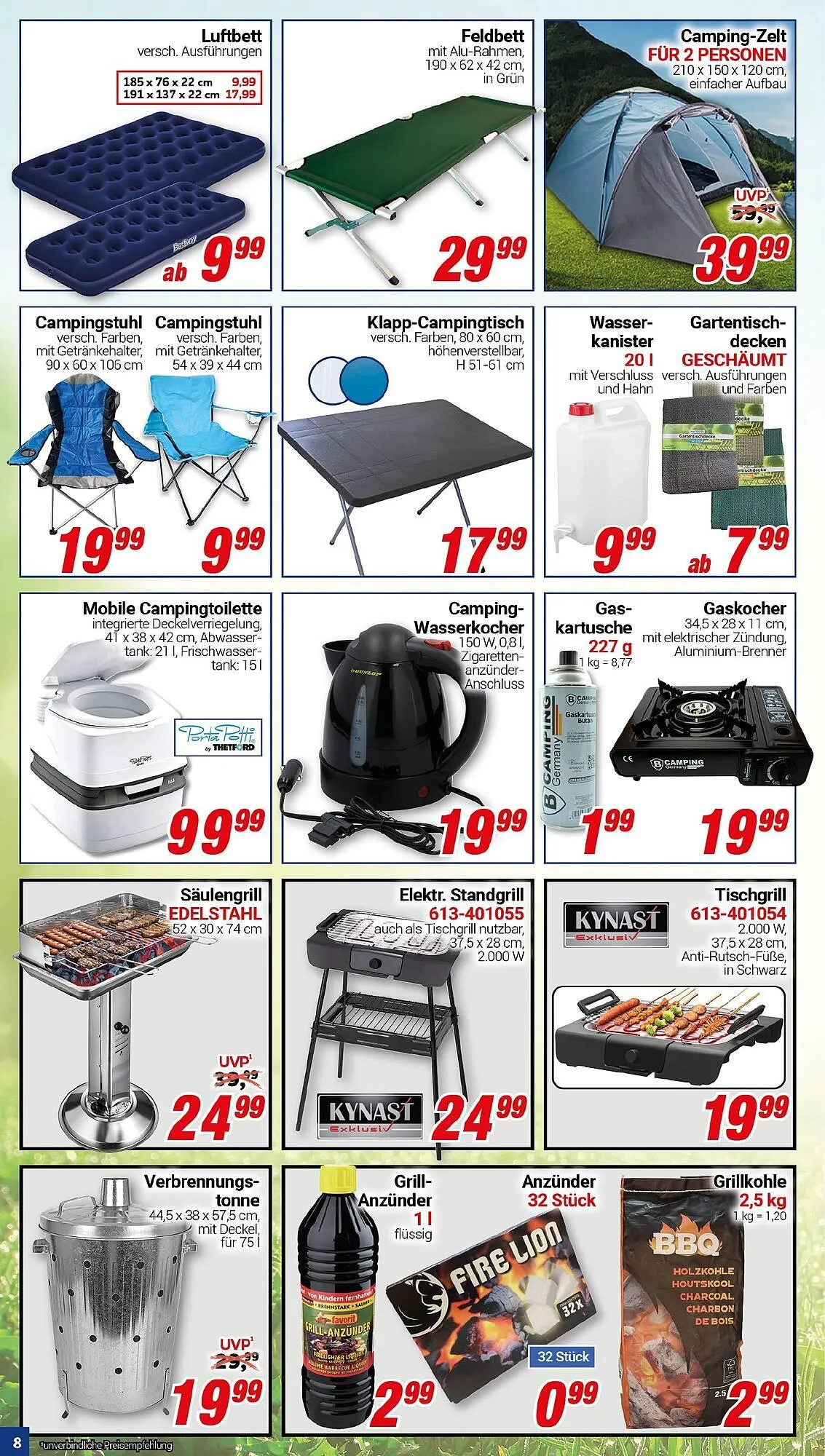 CENTERSHOP Prospekt von 21. April bis 27. April 2025 - Prospekt seite 8