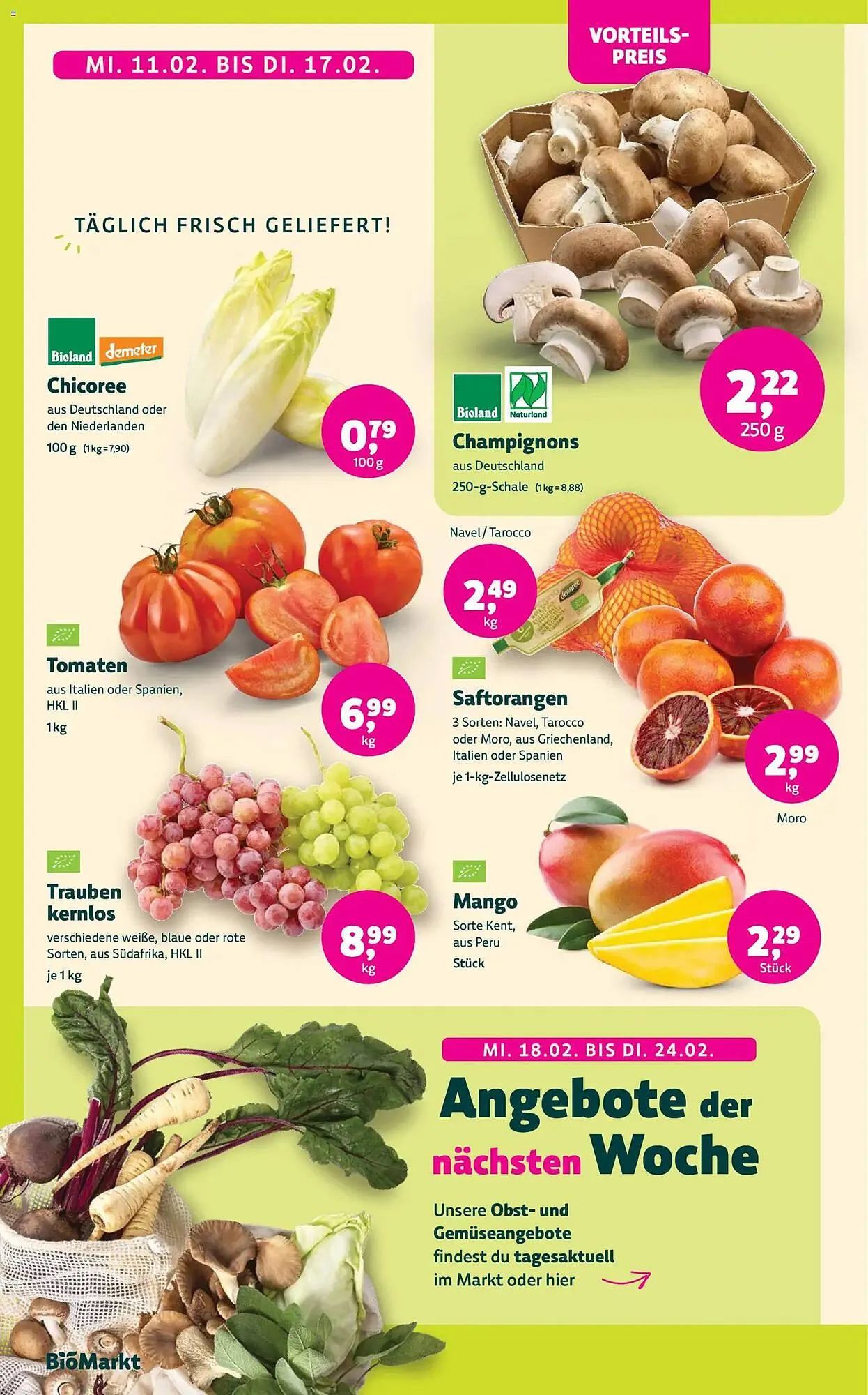 Biomarkt Prospekt von 11. Februar bis 24. Februar 2026 - Prospekt seite 6