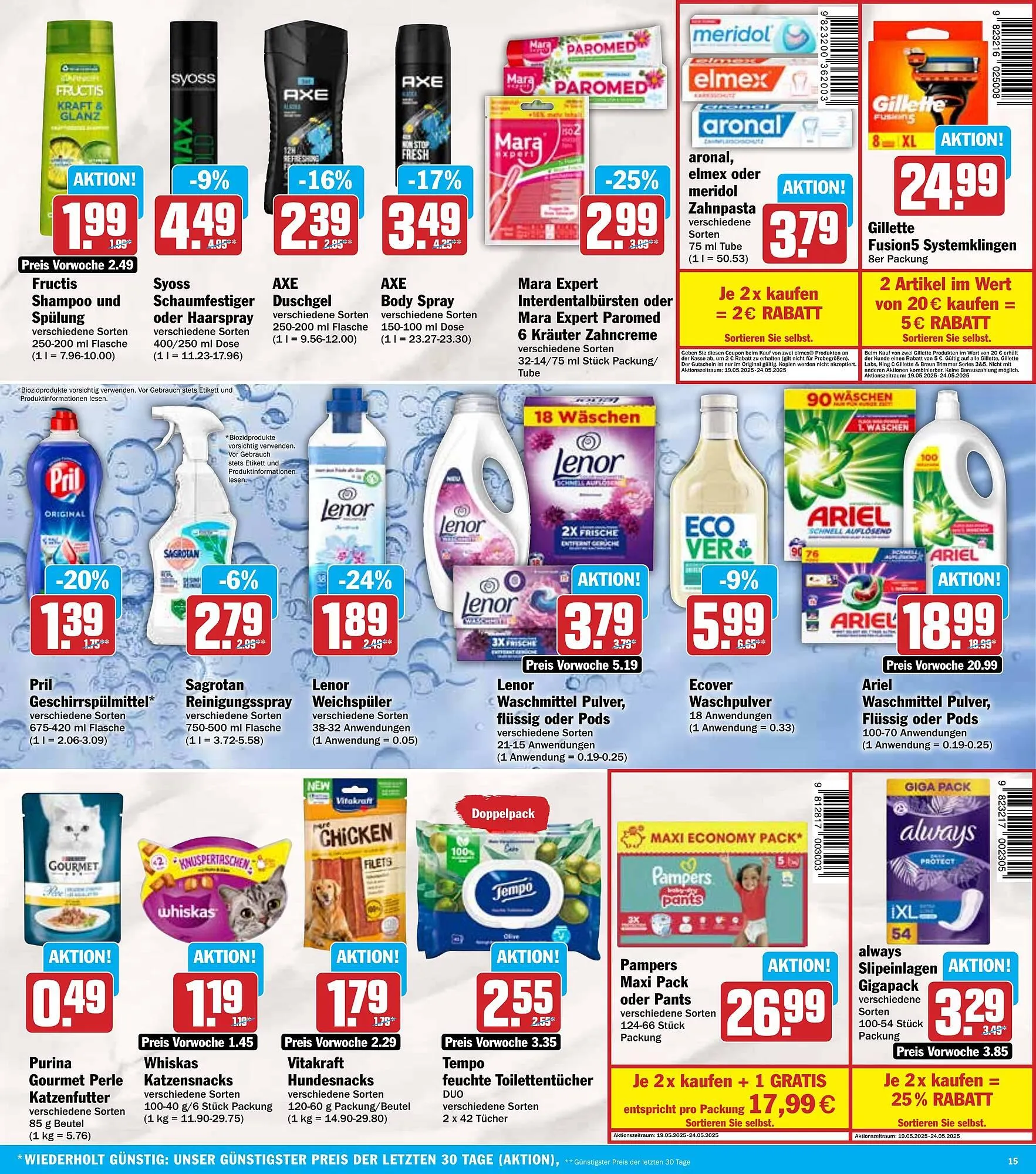 Hit Prospekt von 19. Mai bis 24. Mai 2025 - Prospekt seite 15