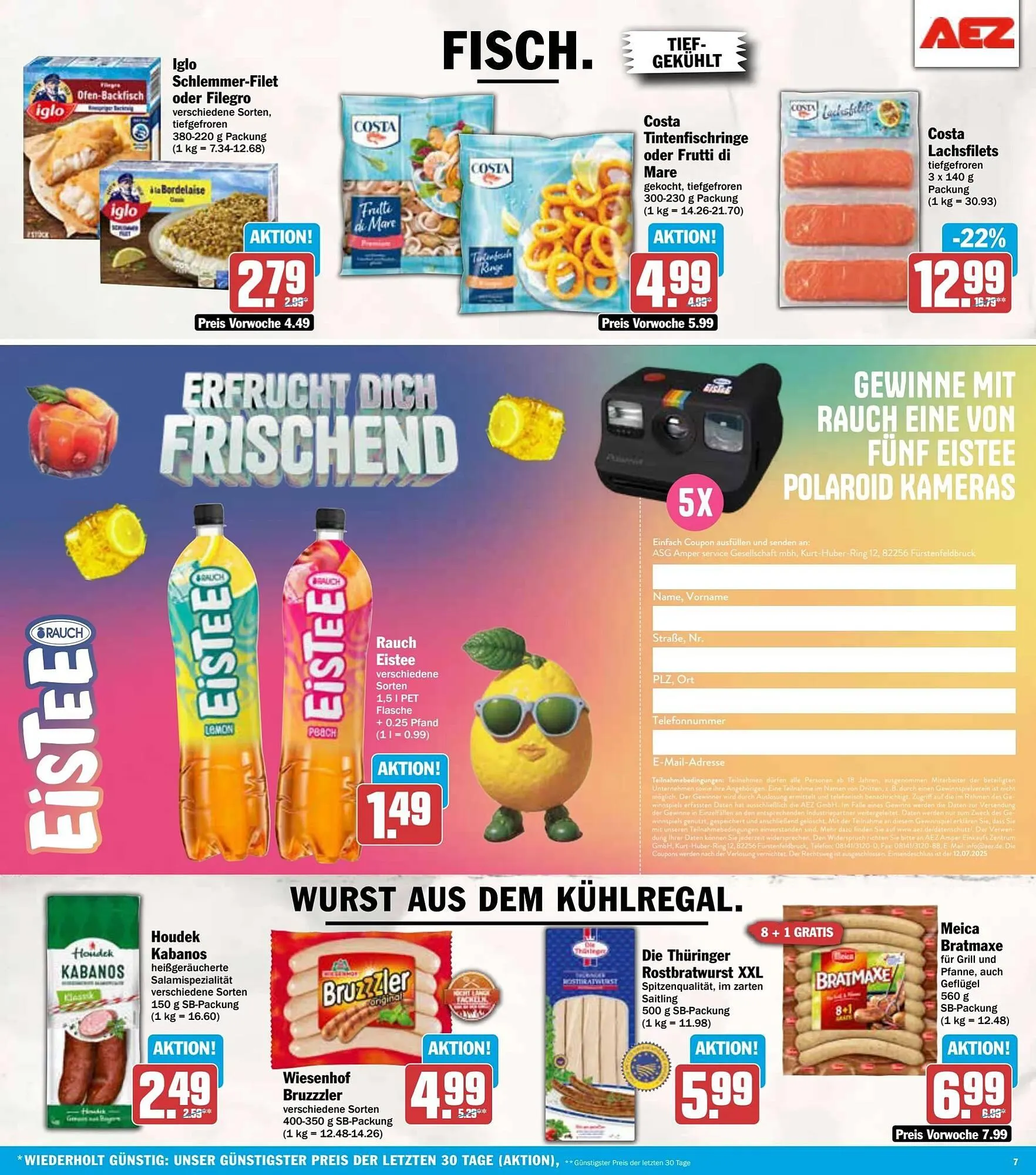 AEZ Prospekt von 30. Juni bis 5. Juli 2025 - Prospekt seite 7