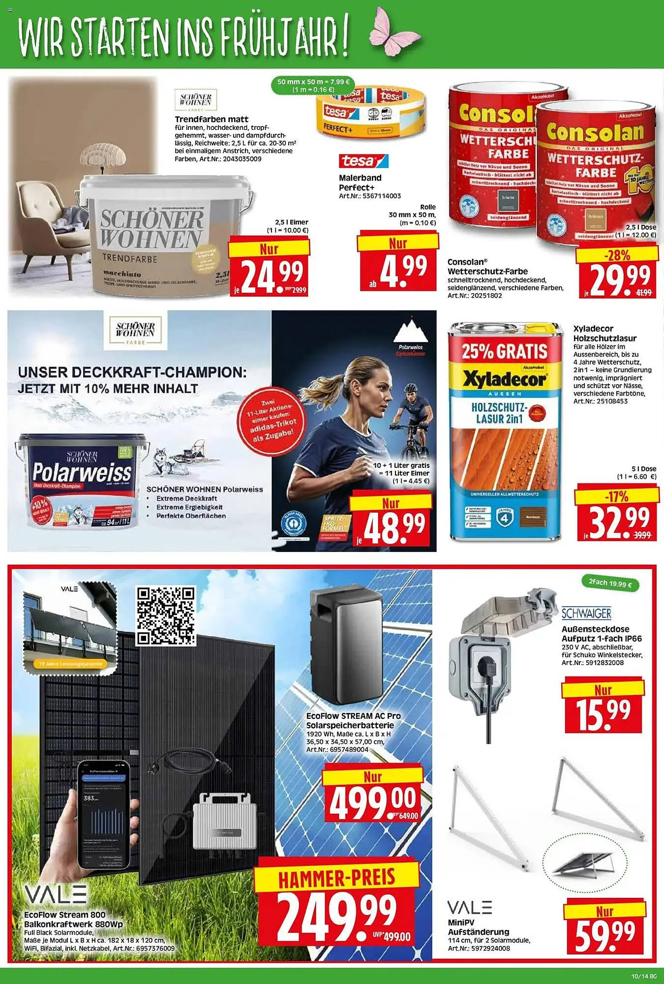 Herkules Baumarkt Prospekt von 2. März bis 7. März 2026 - Prospekt seite 14