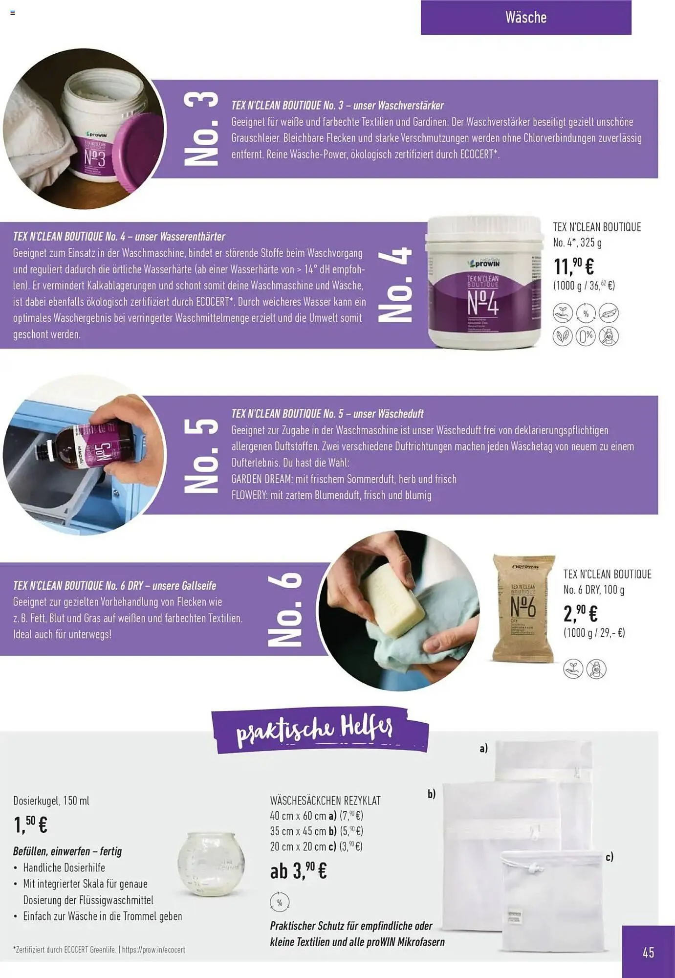 Prowin Prospekt von 1. Juli bis 31. Dezember 2025 - Prospekt seite 45
