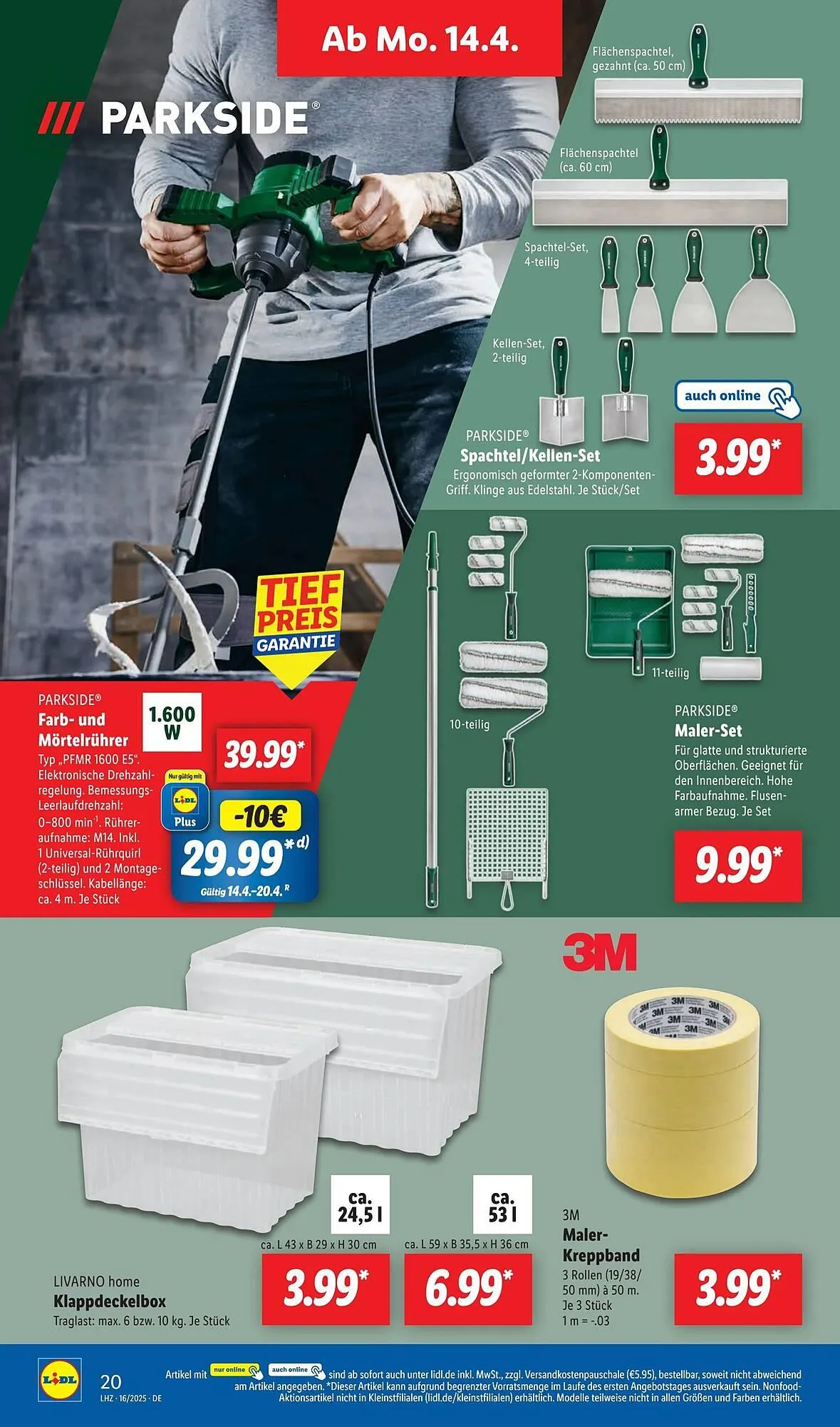 Lidl Prospekt von 14. April bis 20. April 2025 - Prospekt seite 28