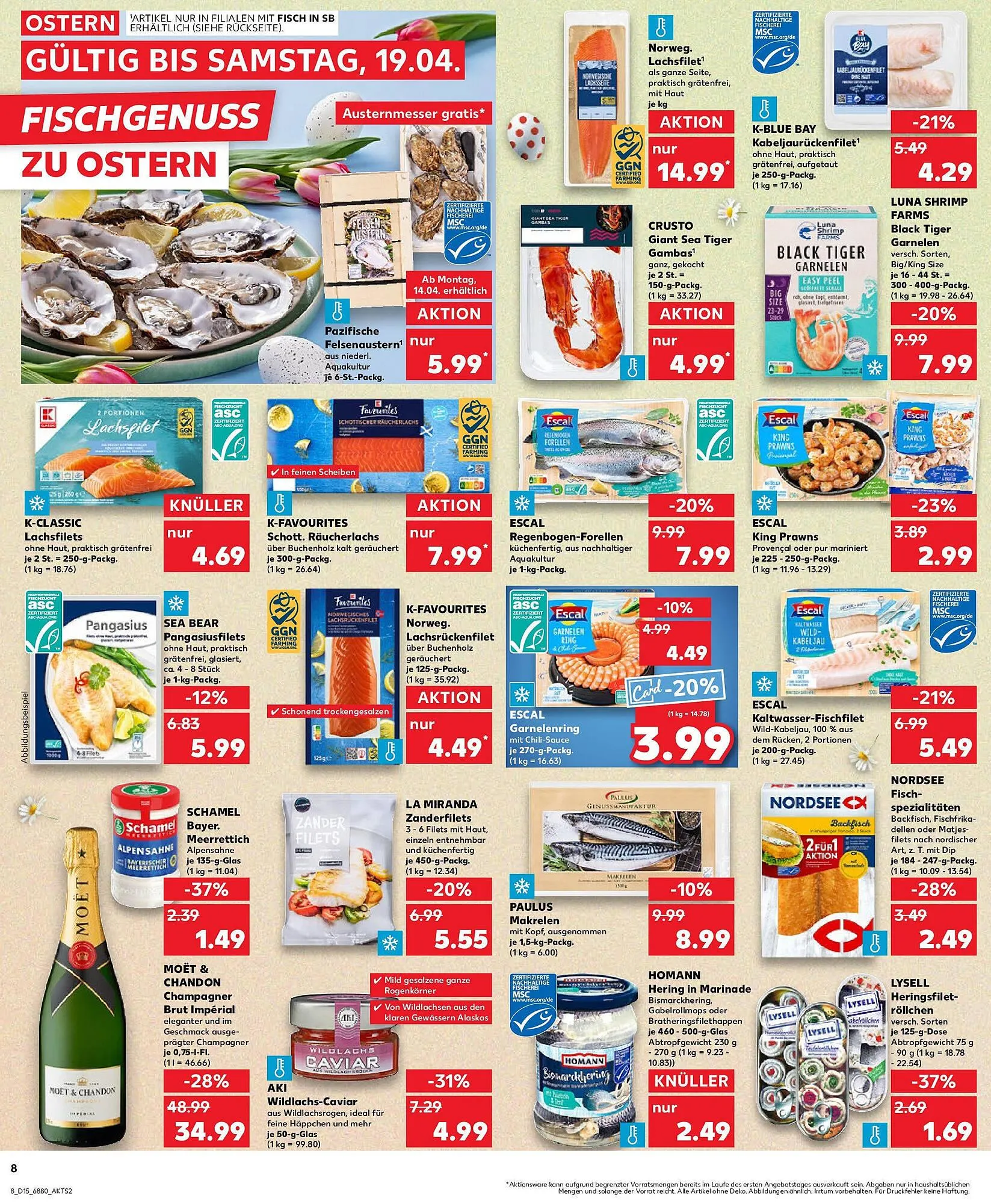 Kaufland Prospekt von 9. April bis 16. April 2025 - Prospekt seite 8
