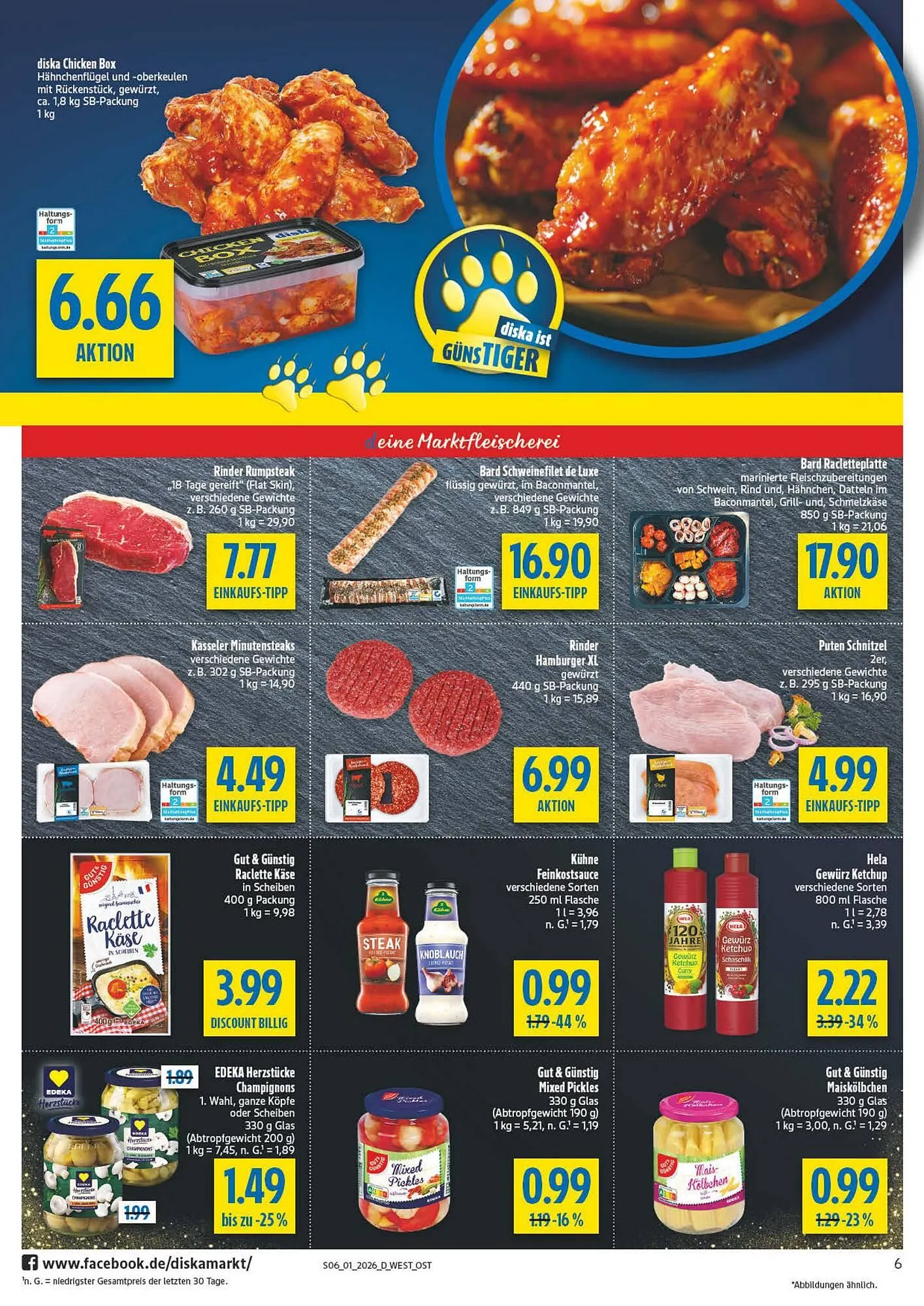 Diska Prospekt von 29. Dezember bis 3. Januar 2026 - Prospekt seite 6