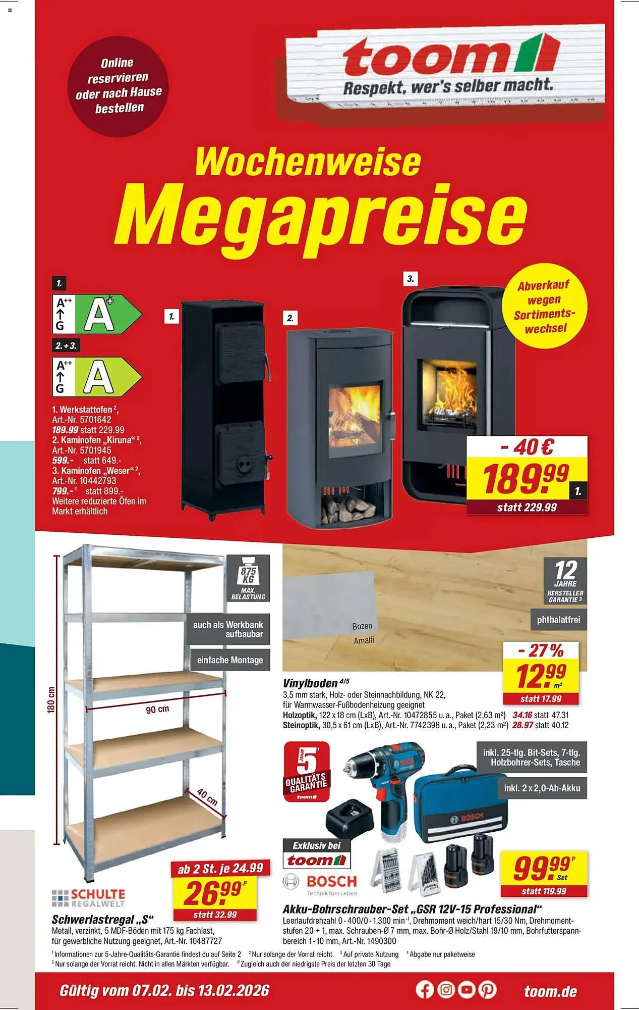 Toom Baumarkt Prospekt - 1