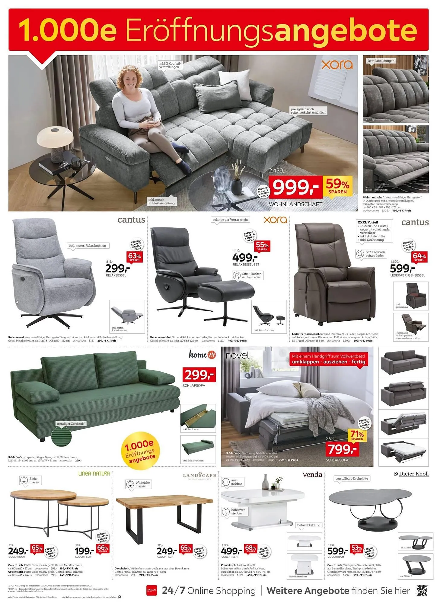 XXXLutz Prospekt von 5. April bis 21. April 2025 - Prospekt seite 4