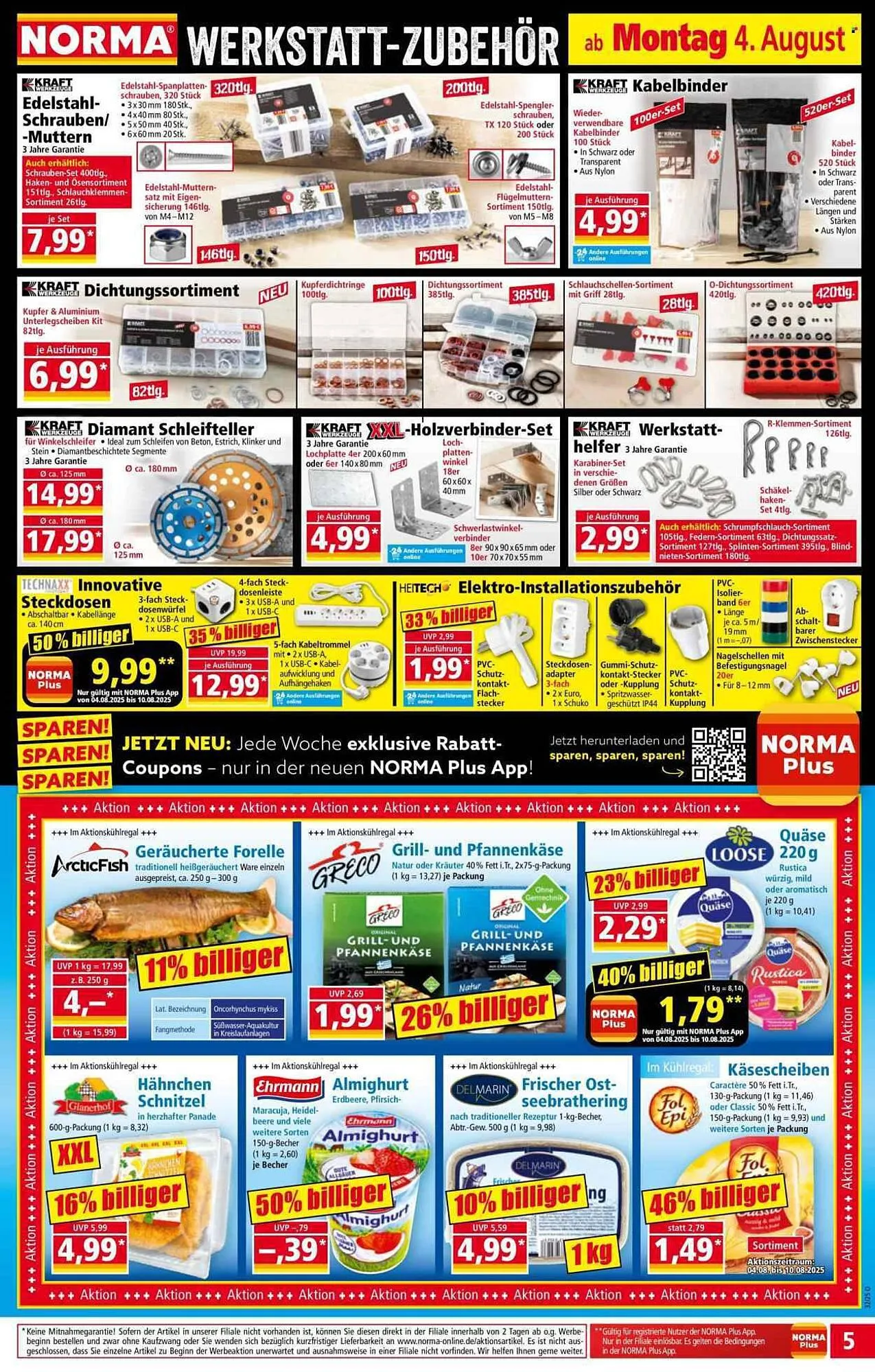 Norma Prospekt von 4. August bis 10. August 2025 - Prospekt seite 5