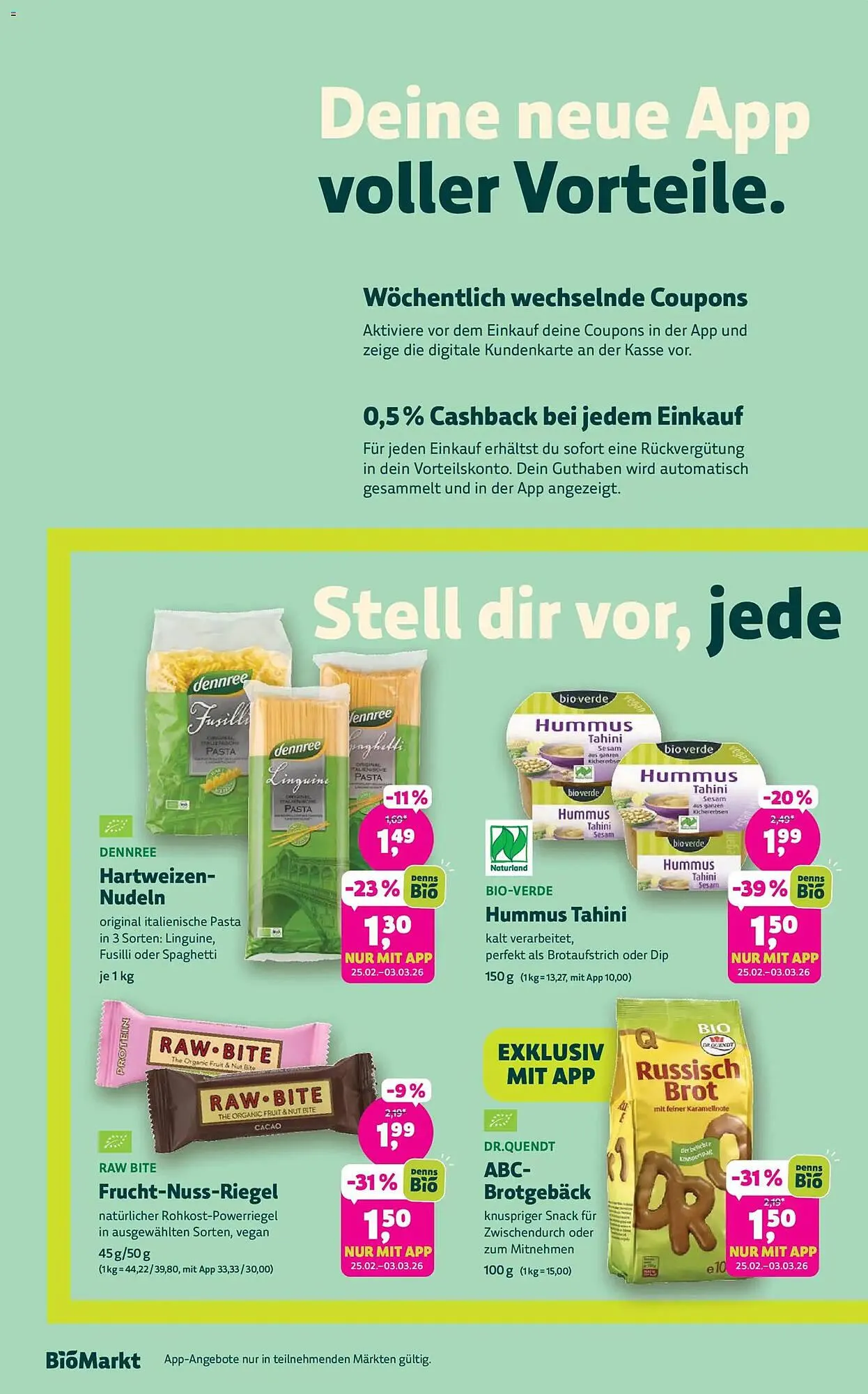 Biomarkt Prospekt von 25. Februar bis 10. März 2026 - Prospekt seite 2