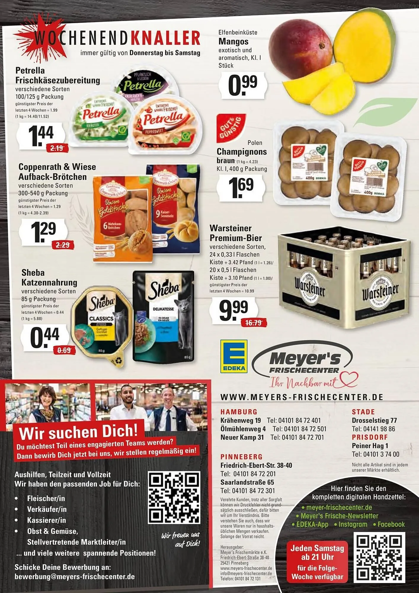 Meyer's Frischemarkt Prospekt von 11. Mai bis 17. Mai 2025 - Prospekt seite 16