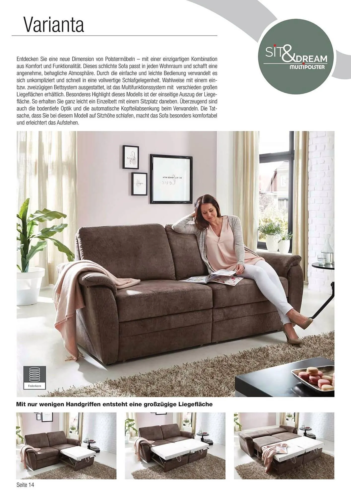 Multipolster Prospekt von 25. Juni bis 28. Juli 2025 - Prospekt seite 14