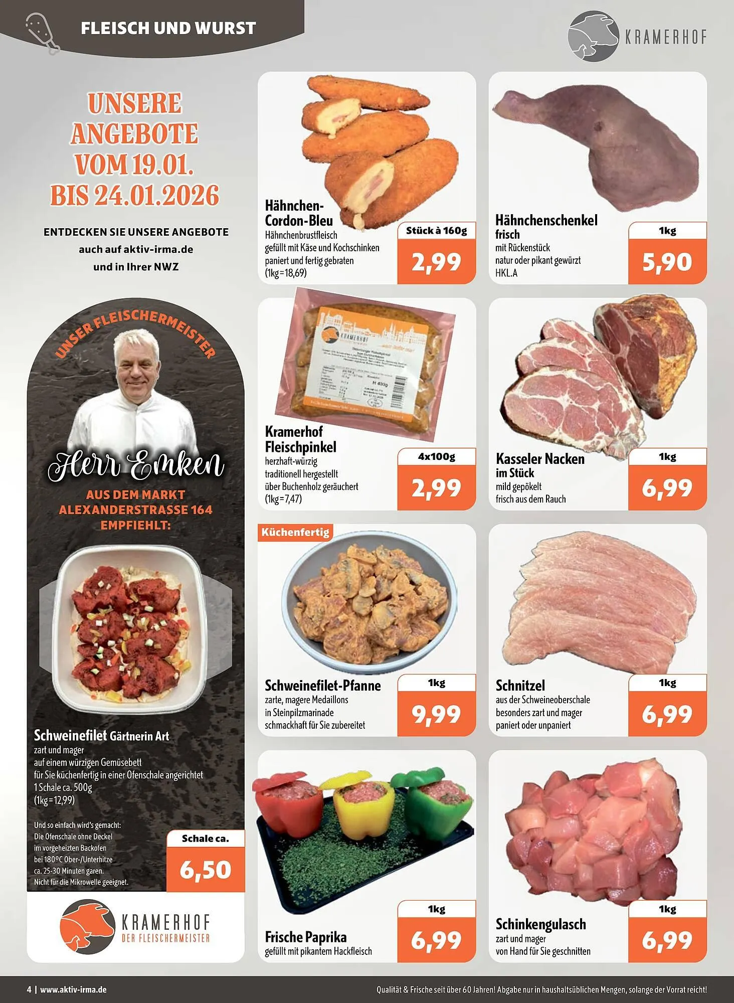 Aktiv Irma Prospekt von 19. Januar bis 24. Januar 2026 - Prospekt seite 4
