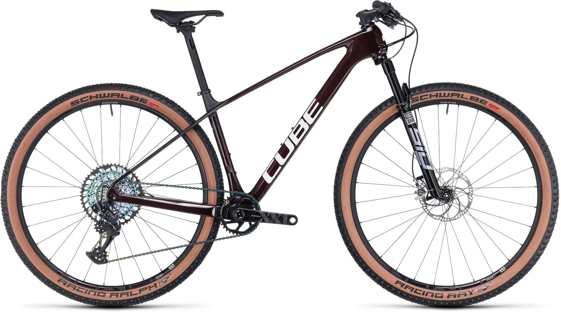 Cube Elite C:68X Race (2024) | 29 Zoll MTB Hardtail | liquidred'n'carbon