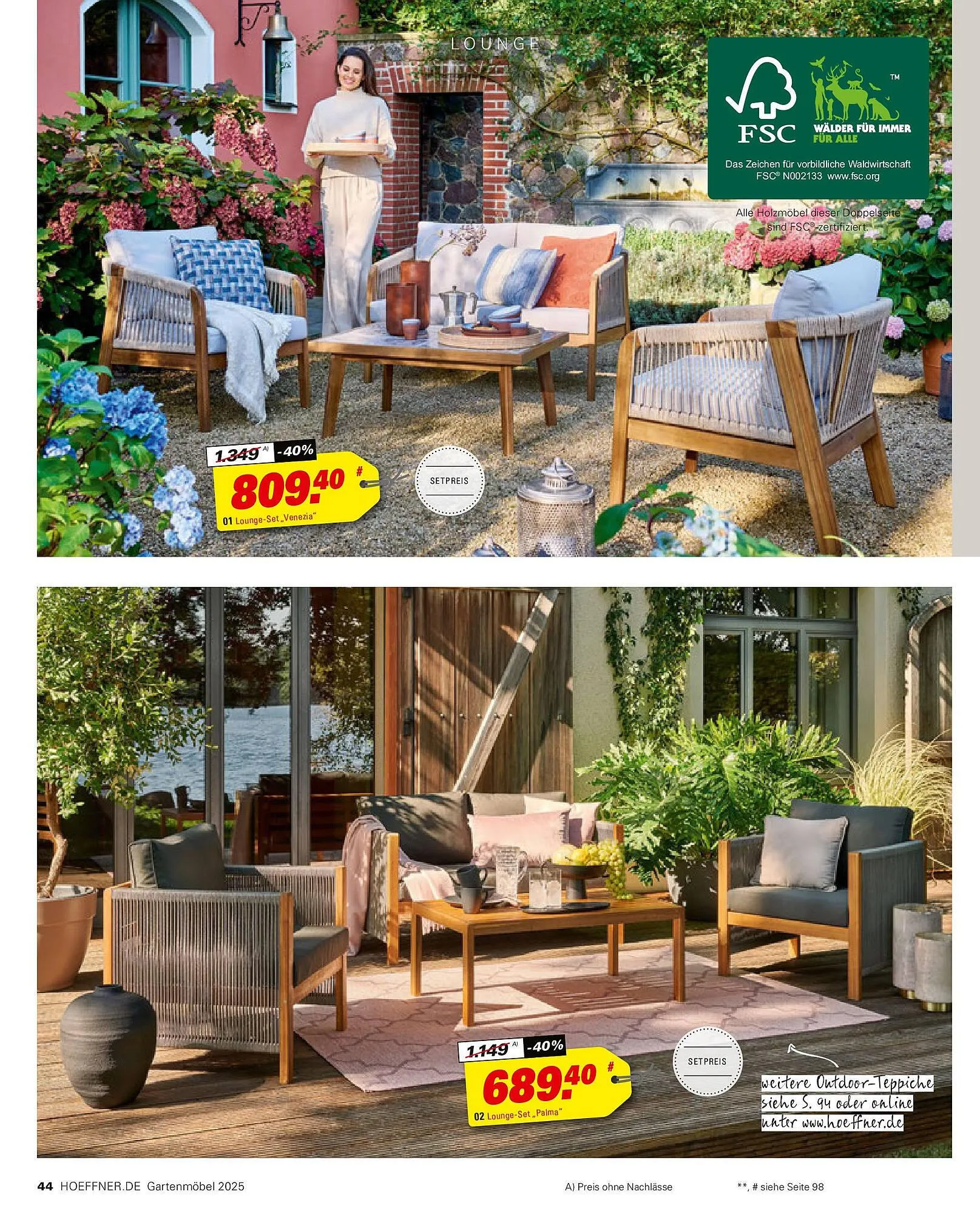 Höffner Prospekt von 31. Januar bis 31. Juli 2025 - Prospekt seite 44