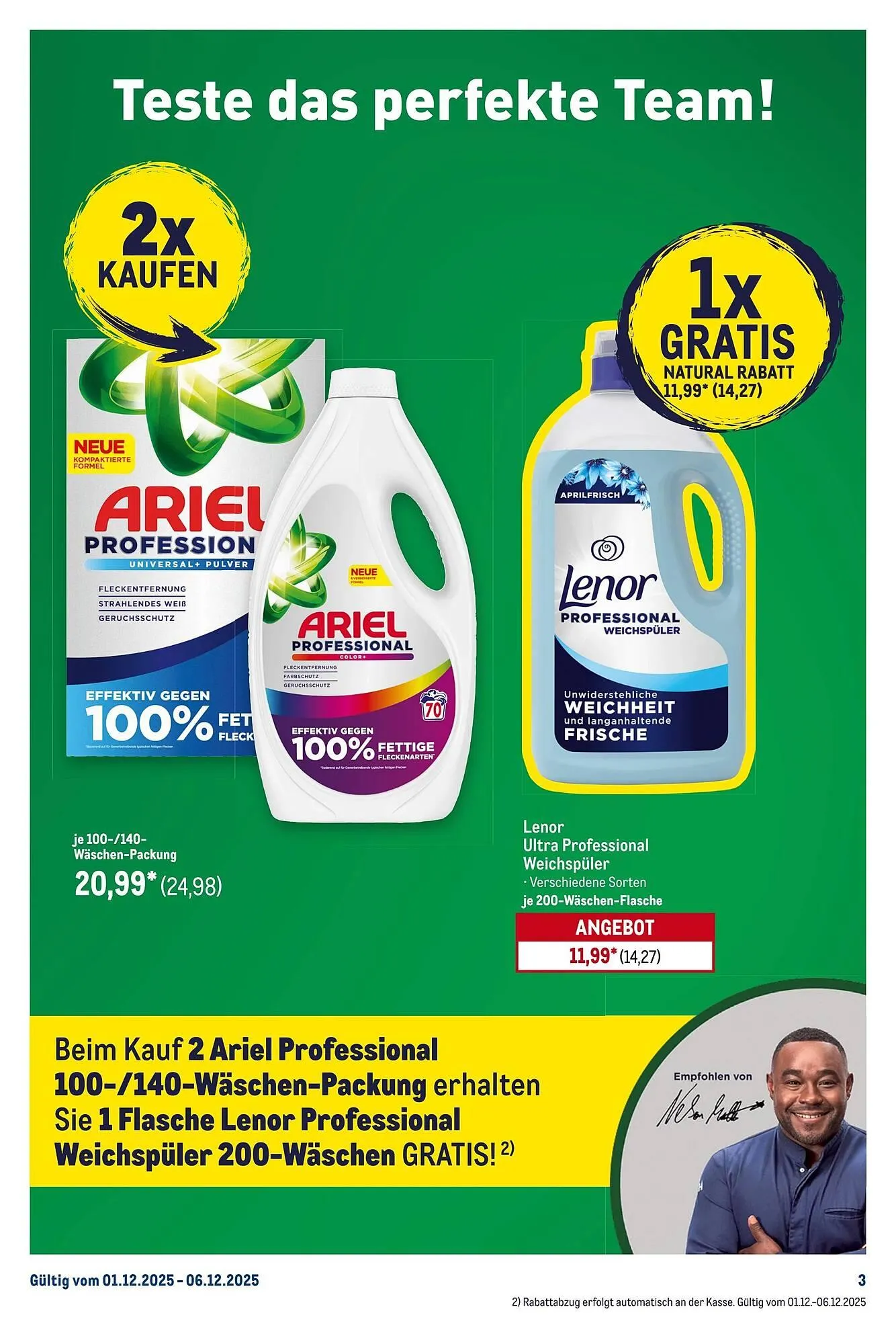 METRO Prospekt von 1. Dezember bis 7. Dezember 2025 - Prospekt seite 3