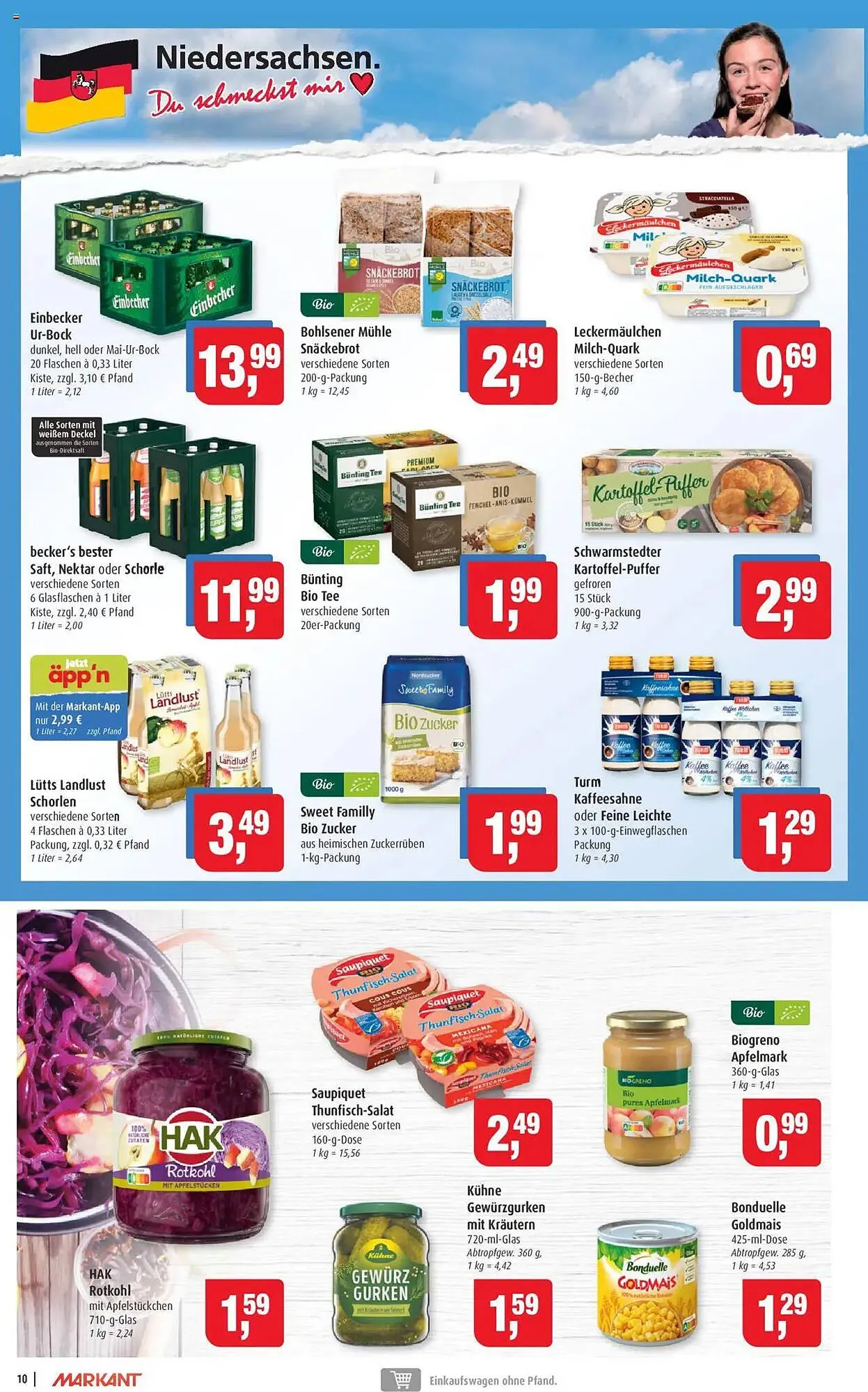 Markant Prospekt von 7. April bis 12. April 2025 - Prospekt seite 10