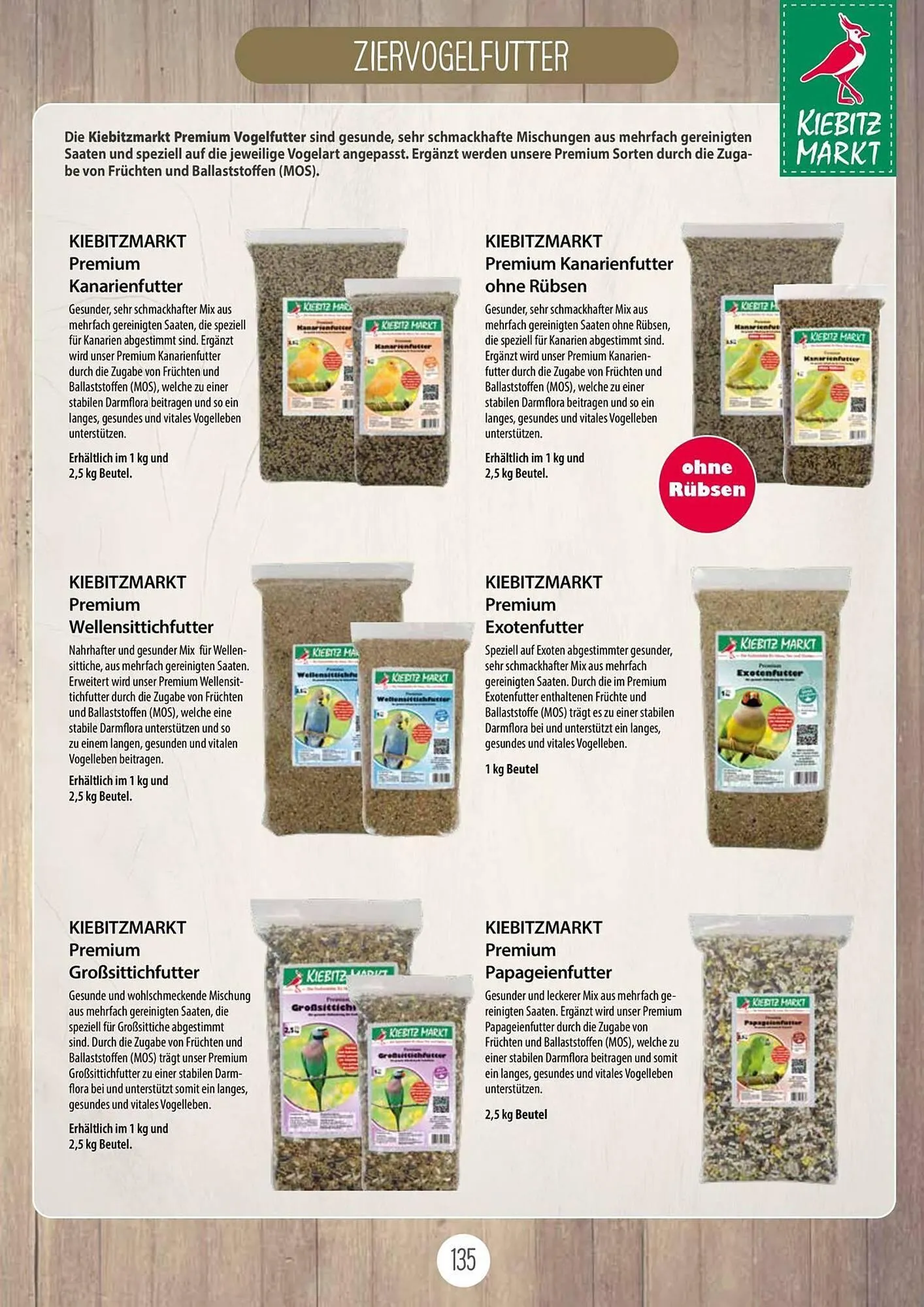 Kiebitzmarkt Prospekt von 16. April bis 31. August 2025 - Prospekt seite 135