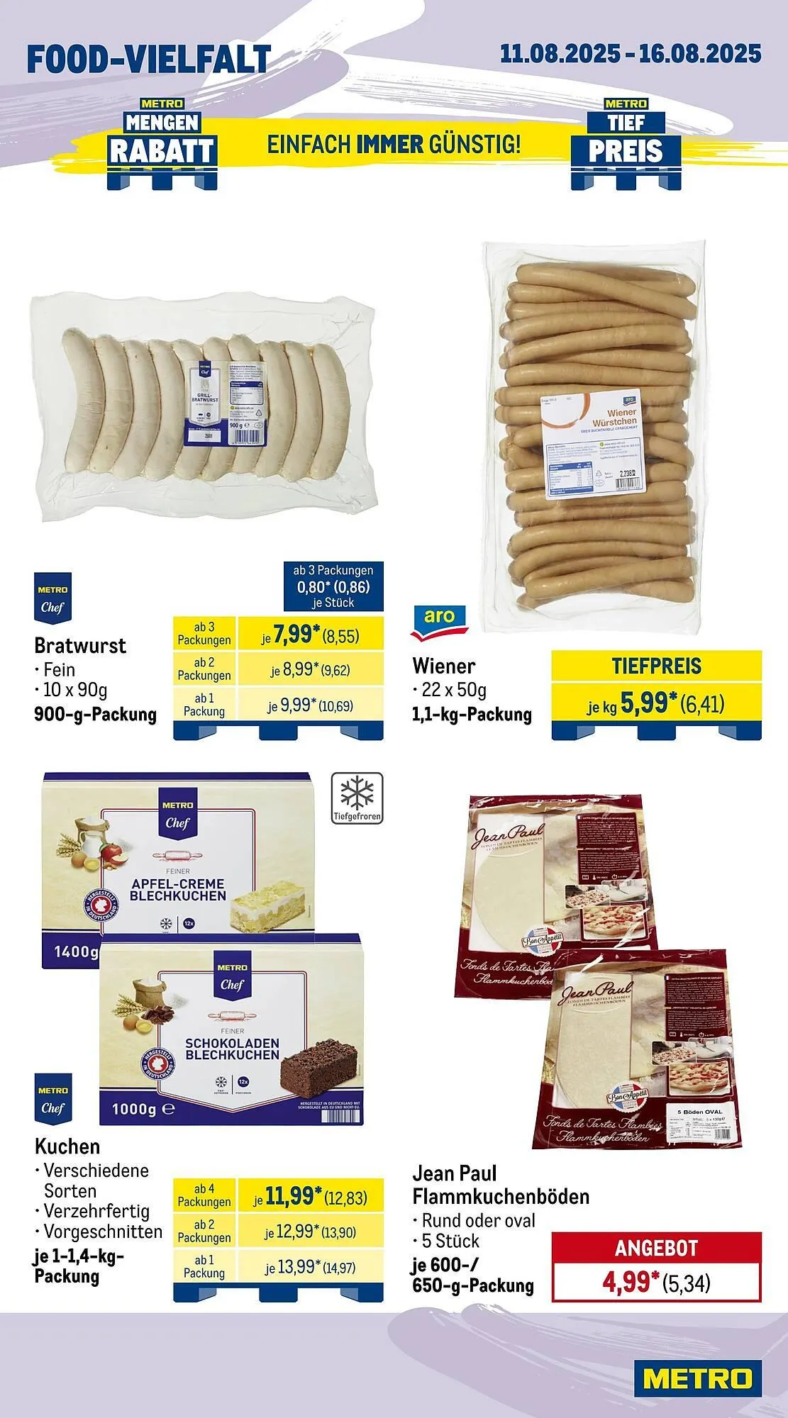 METRO Prospekt von 11. August bis 17. August 2025 - Prospekt seite 12