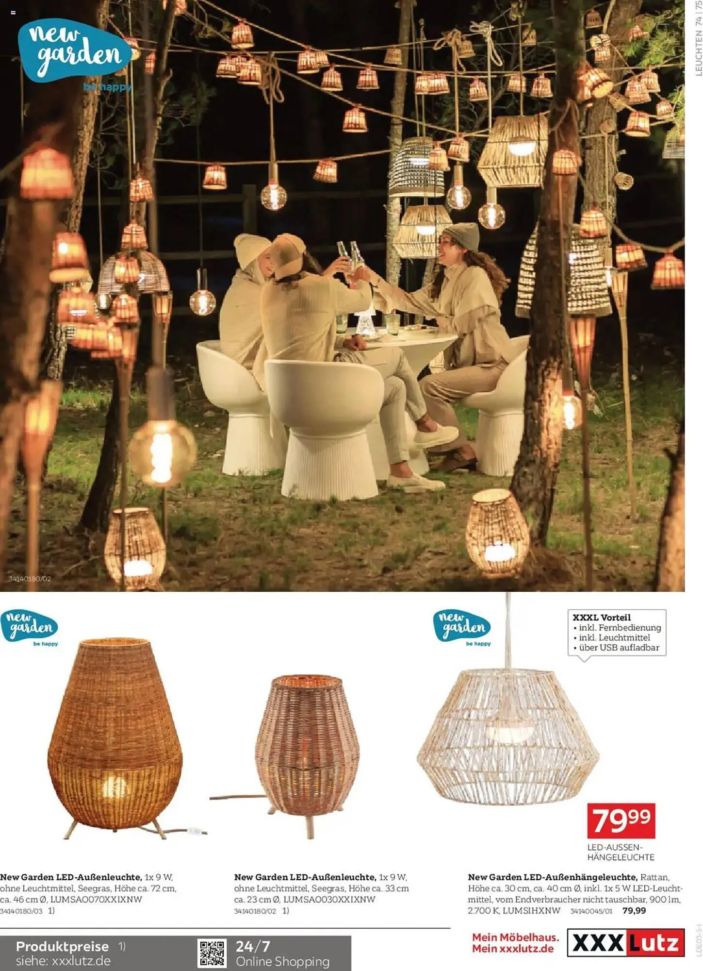 XXXLutz Prospekt von 1. März bis 30. Juni 2025 - Prospekt seite 75