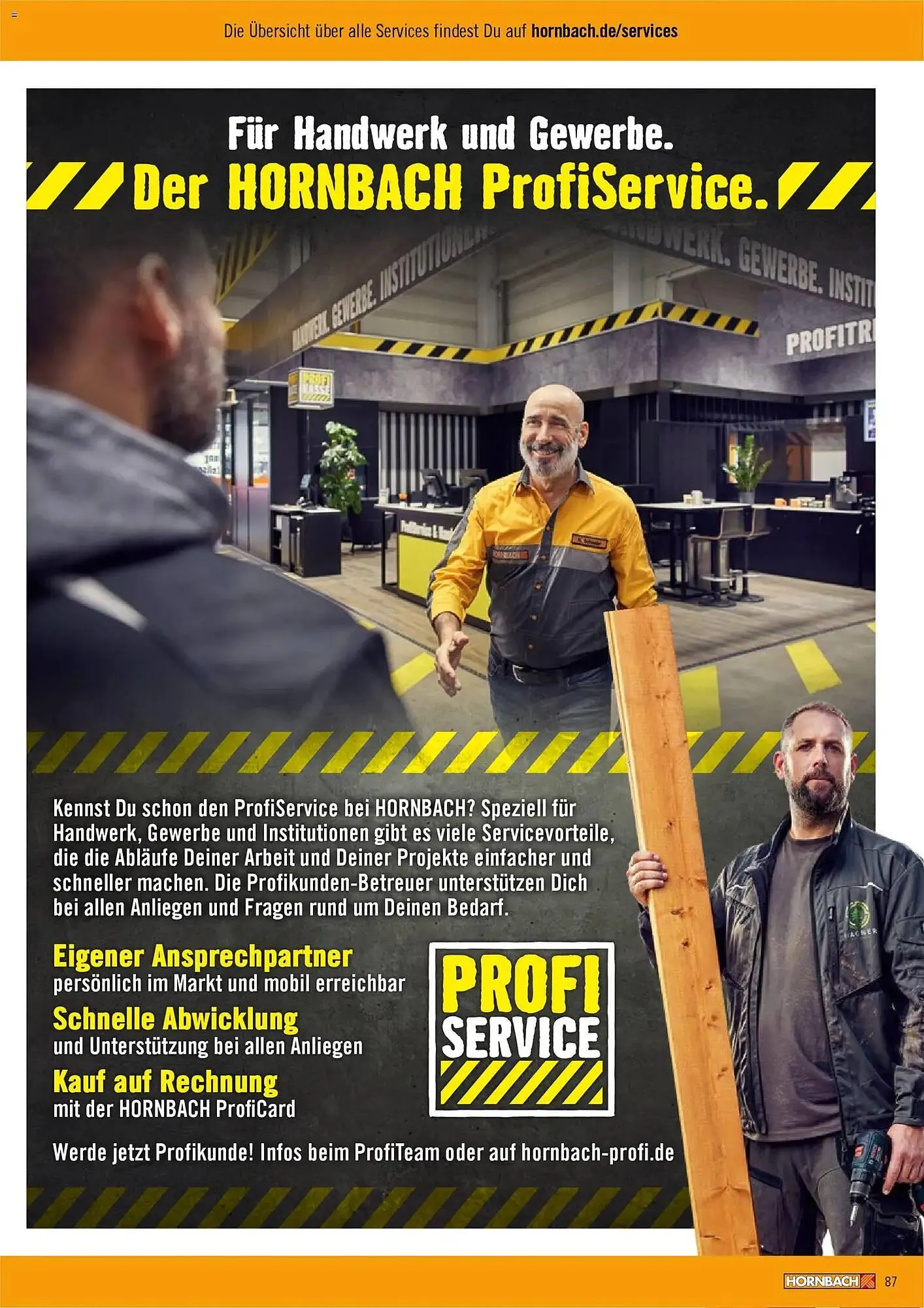 Hornbach Prospekt von 12. Februar bis 31. Dezember 2026 - Prospekt seite 87