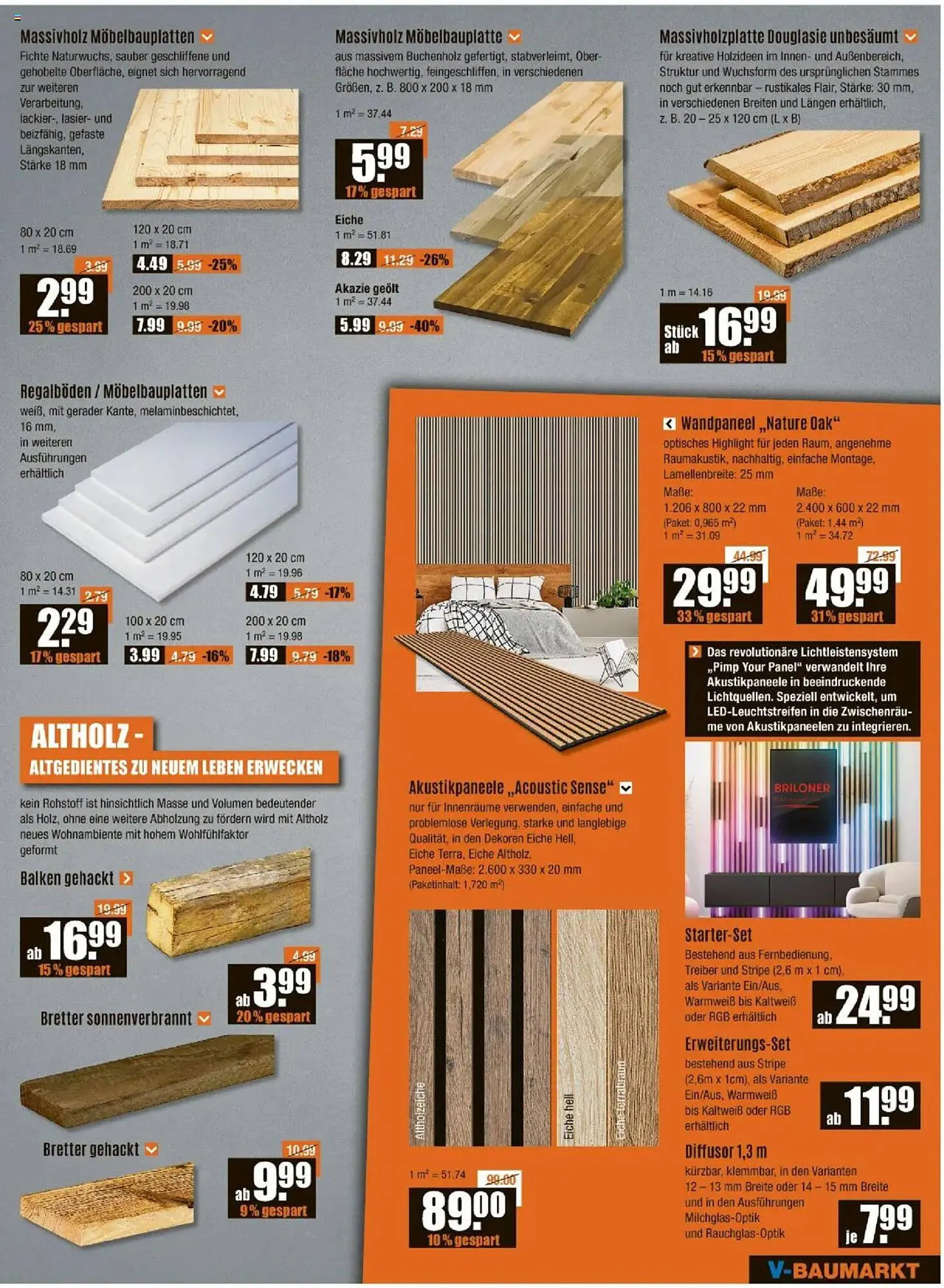 V Baumarkt Prospekt von 3. April bis 9. April 2025 - Prospekt seite 7