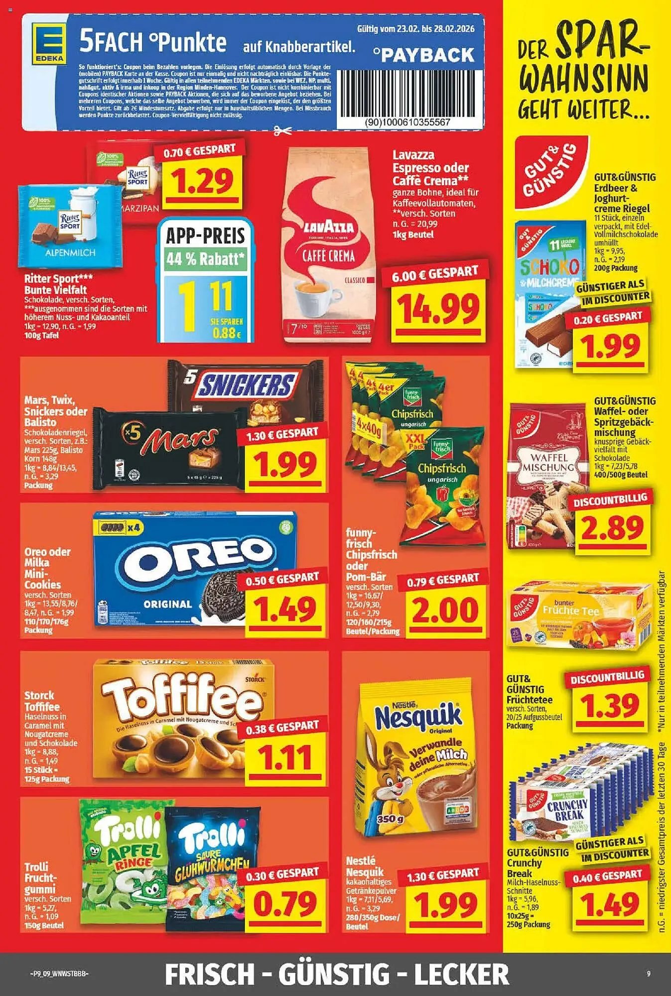 NP Discount Prospekt von 23. Februar bis 28. Februar 2026 - Prospekt seite 9