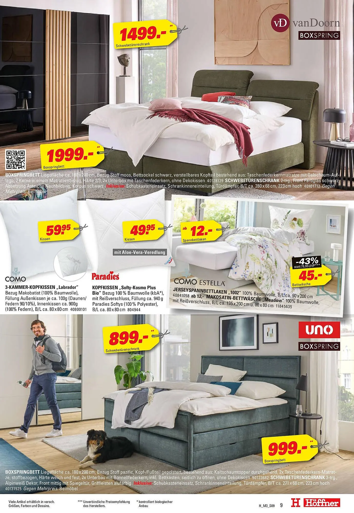 Höffner Prospekt von 11. März bis 25. März 2025 - Prospekt seite 9